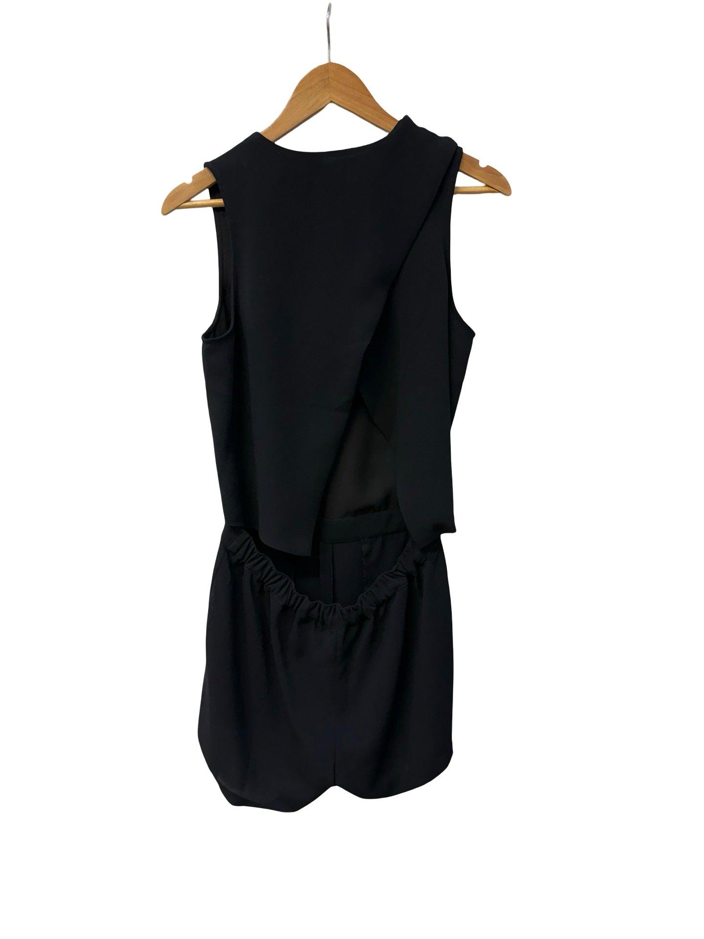 Club Monaco Black Shorts Jumpsuit US4 thumbnail 2