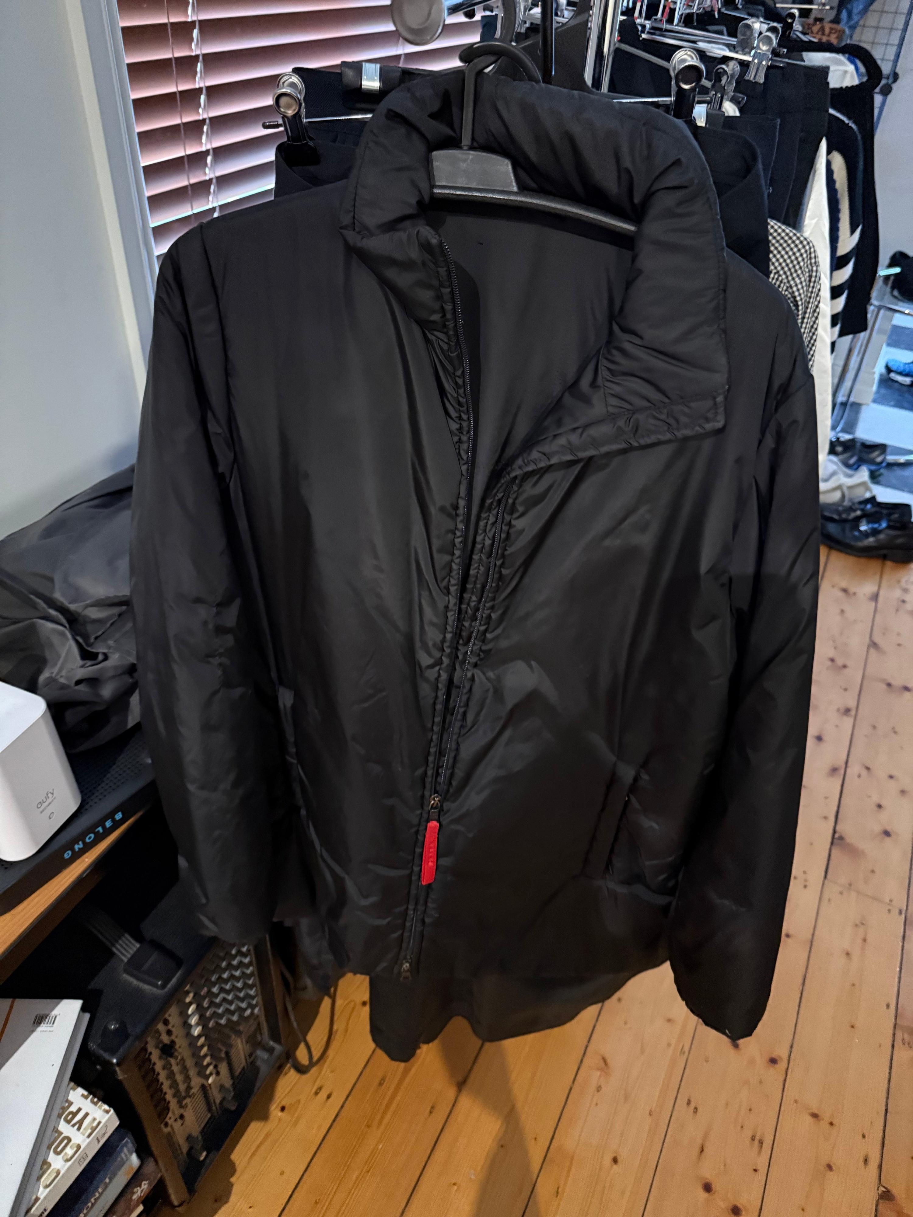 Prada Sport 00s Nylon Insulated Jacket Black (Fits M-L)
