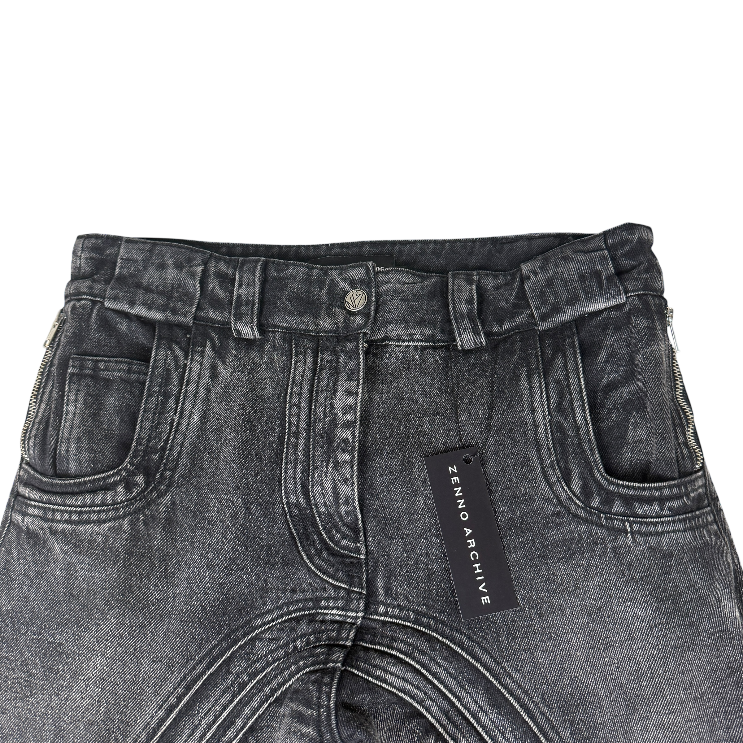 NO/FAITH STUDIOS Heavy Wave Jeans Black (Size M) thumbnail 2
