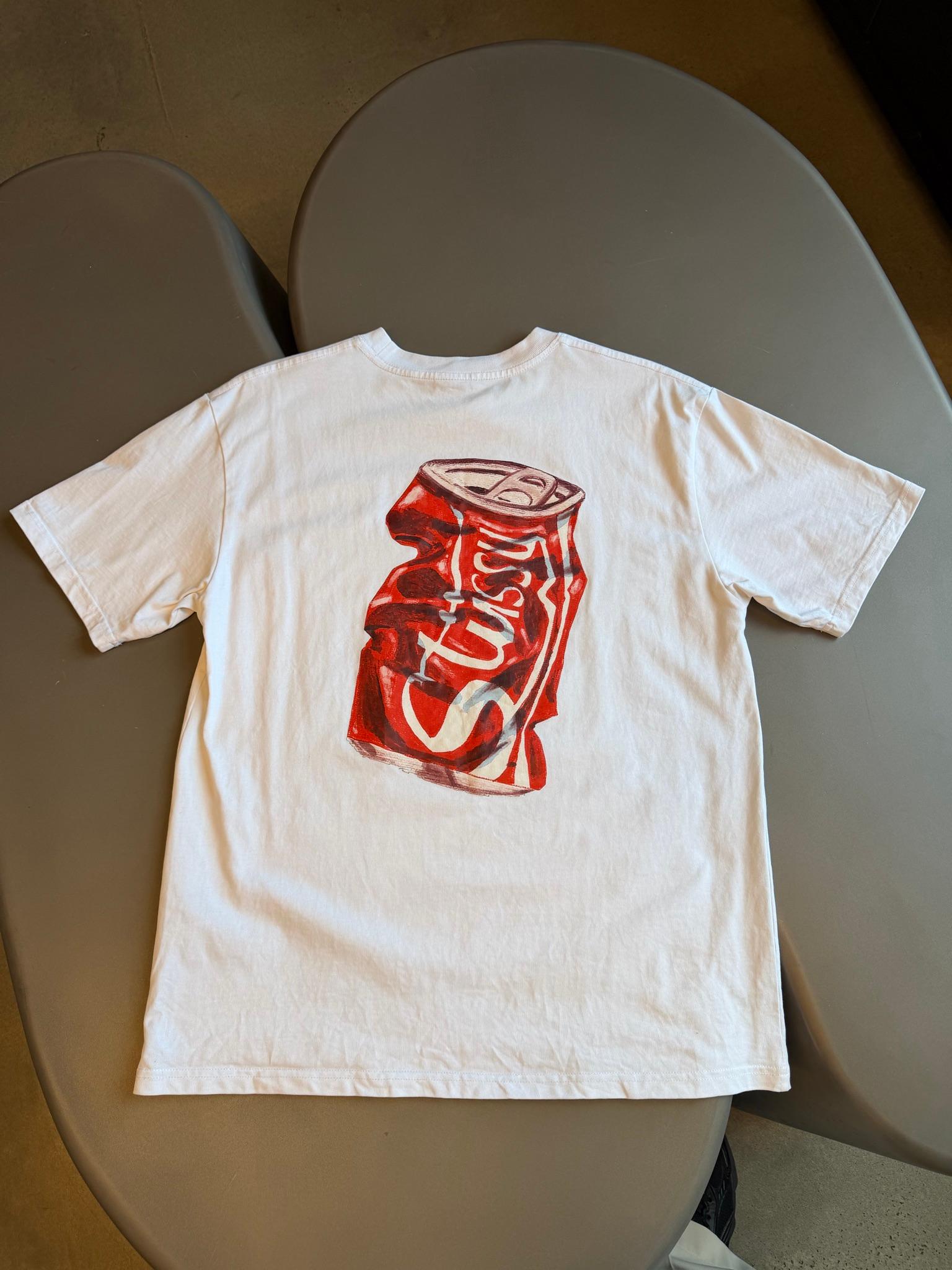 Stussy Soda Can T-Shirt White (Size XXL) thumbnail 4
