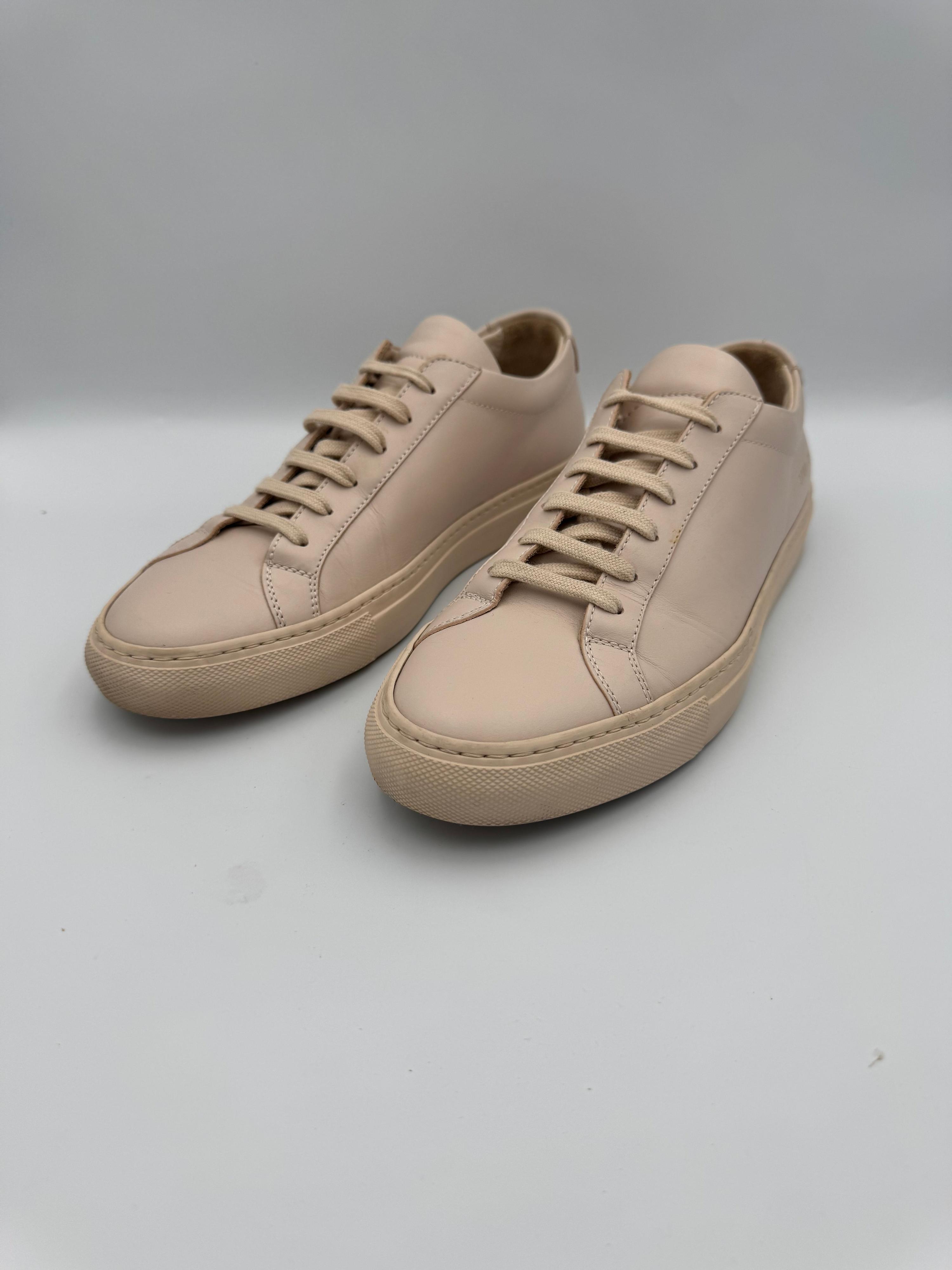 Common Projects Original Achilles Low Sneaker in Blush Size 39 thumbnail 4