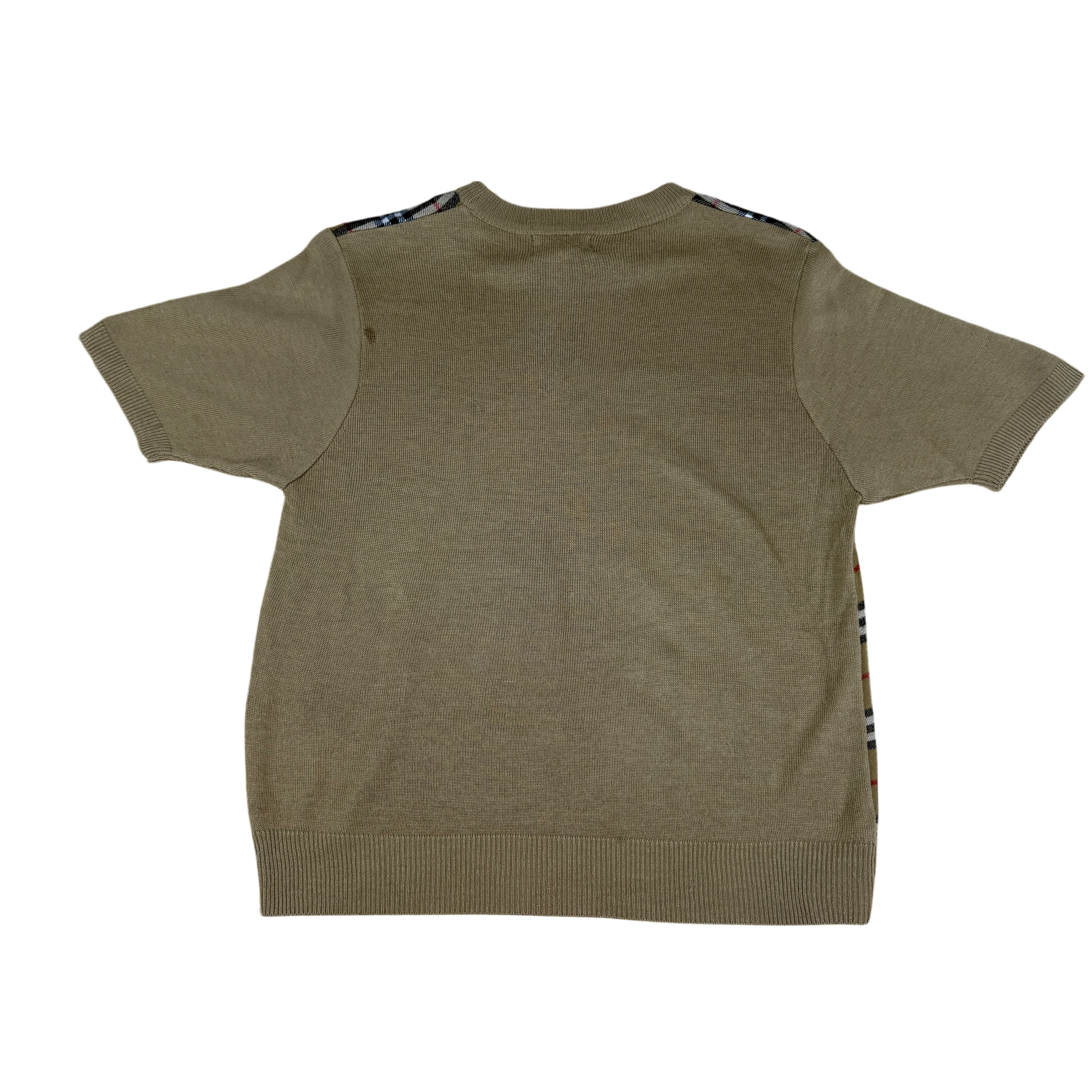 Burberrys Wool Nova Check T-Shirt (Size XL Womens) thumbnail 5