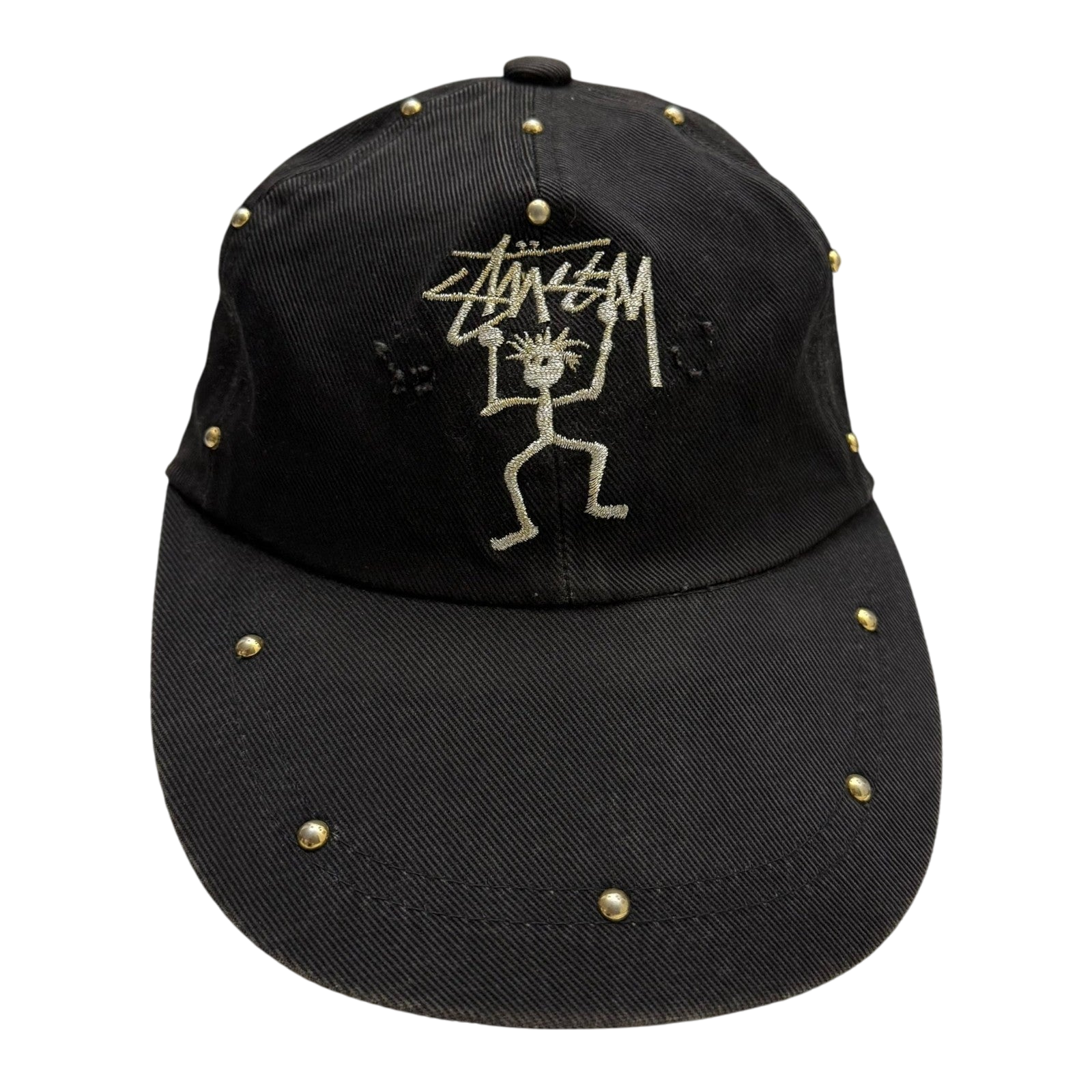 Stussy Vintage 90s Custom-Studded Cap Black thumbnail 2