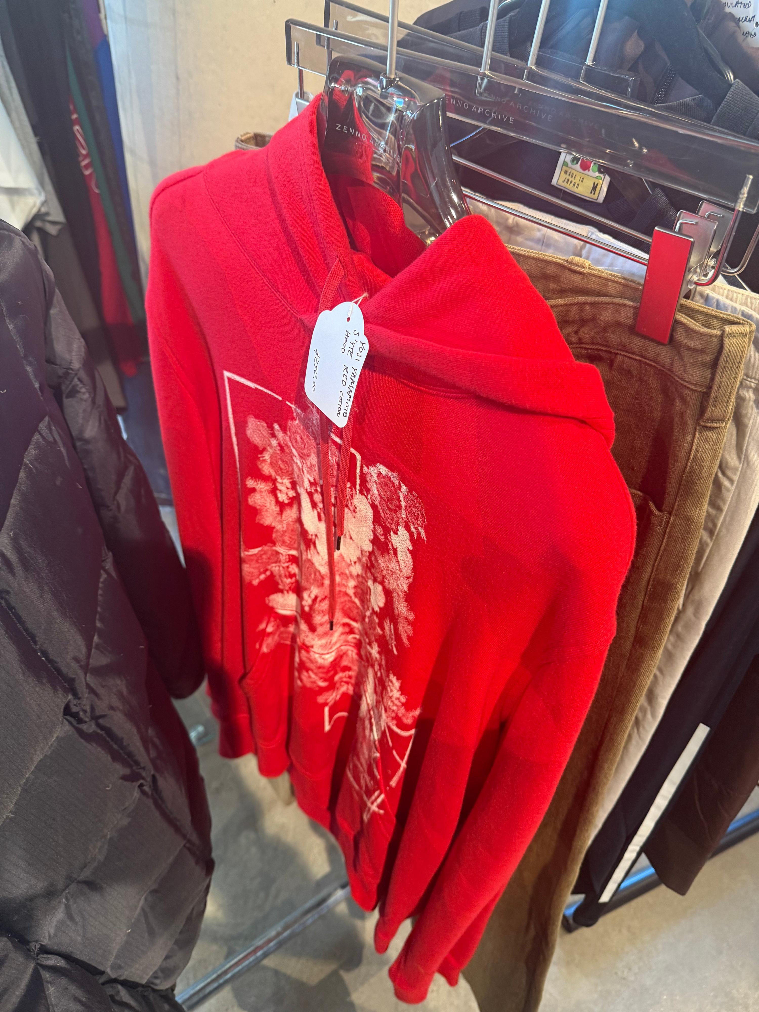 Yohji Yamamoto S’YTE Red Hoodie