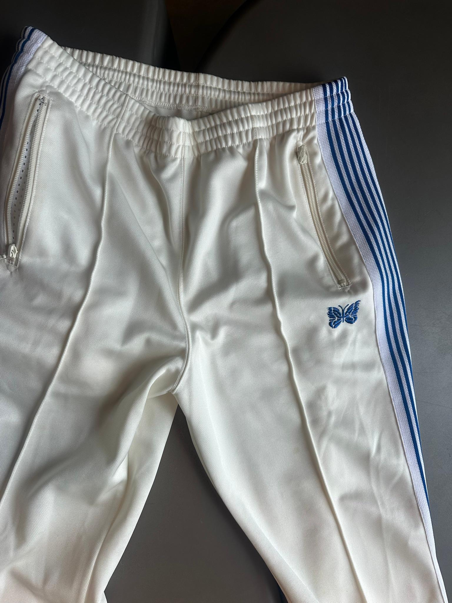 Needles Track Pants White Blue (Size M) thumbnail 2
