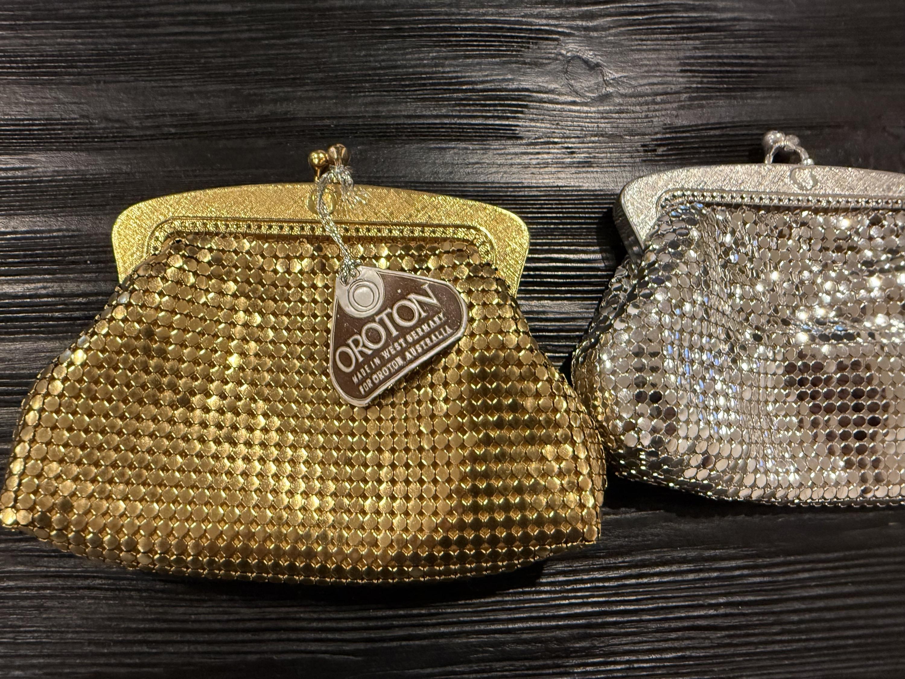 Oroton Vintage Gold Purse
