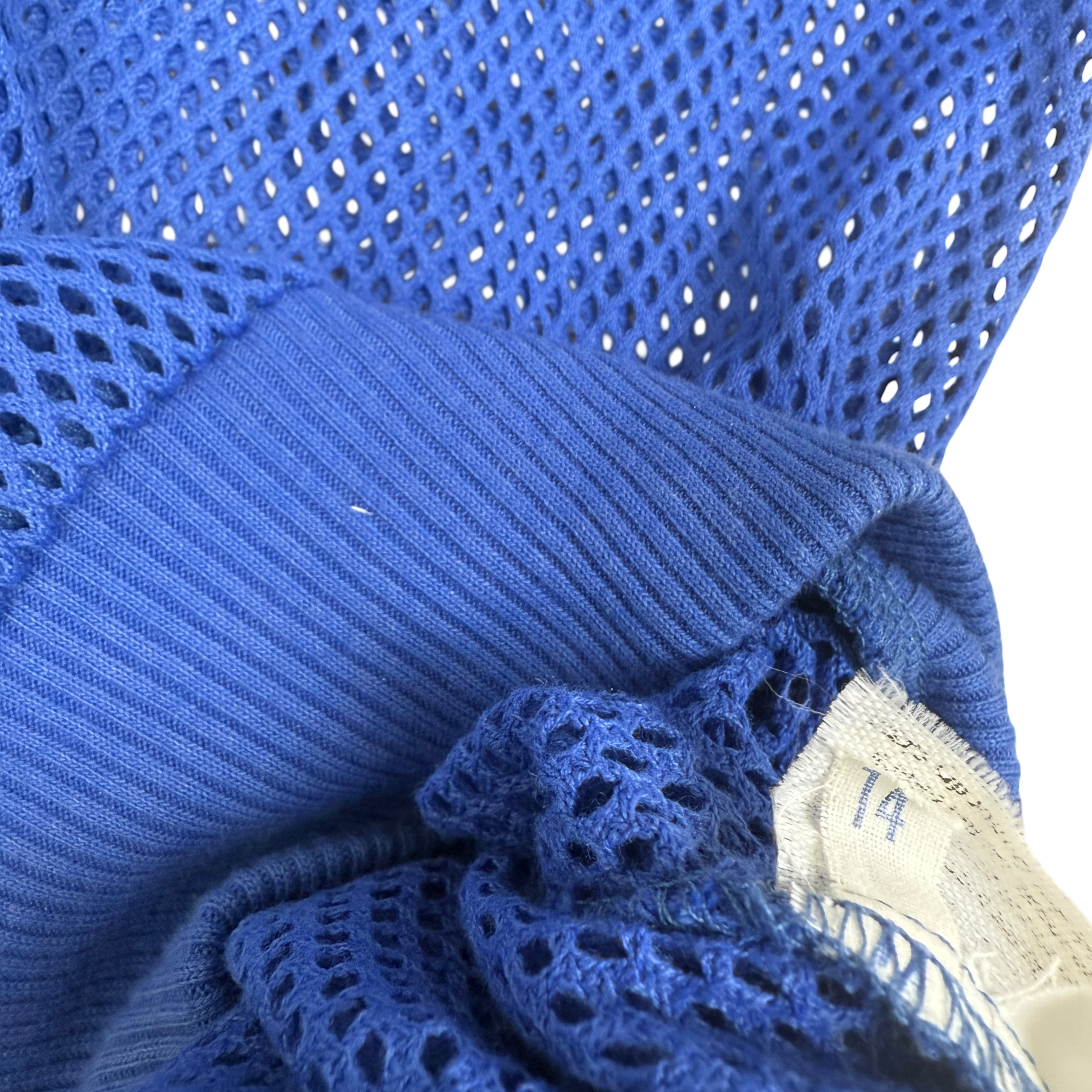 Christian Dior Knitwear Blue Knit T-Shirt (Size 14/fits S-M mens) thumbnail 5