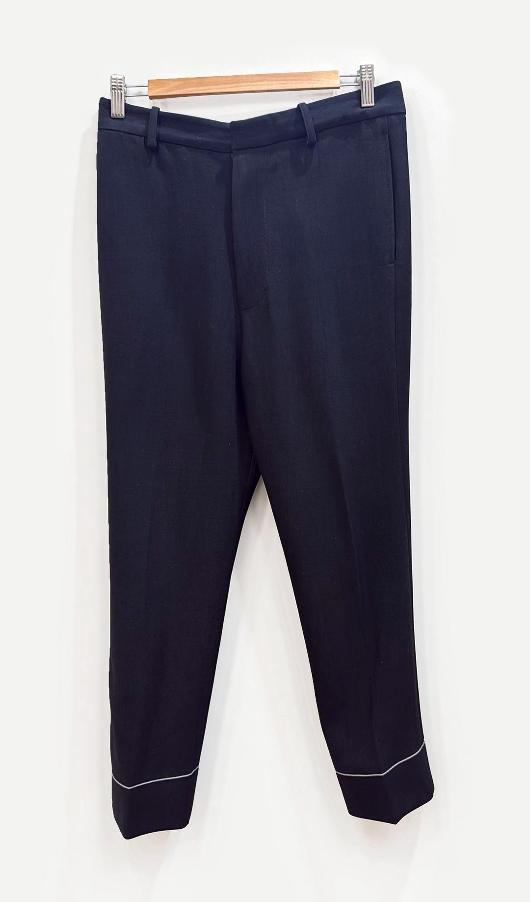 Bassike Black Pants 1