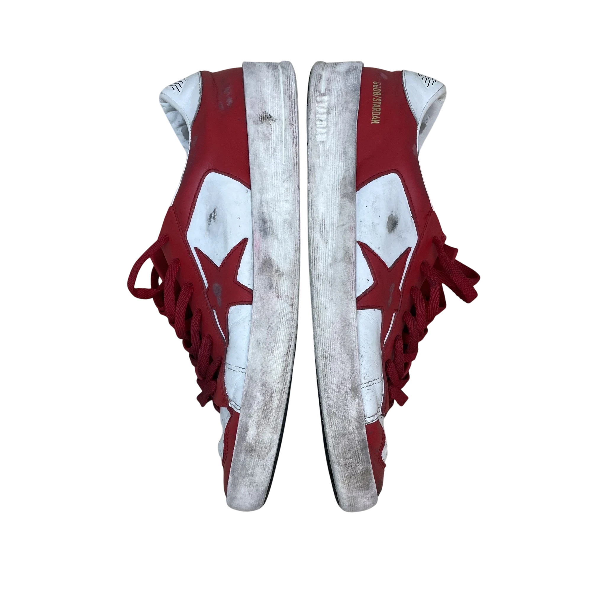 Golden Goose Leather Stardan Sneakers Red/White (Size 44) thumbnail 5