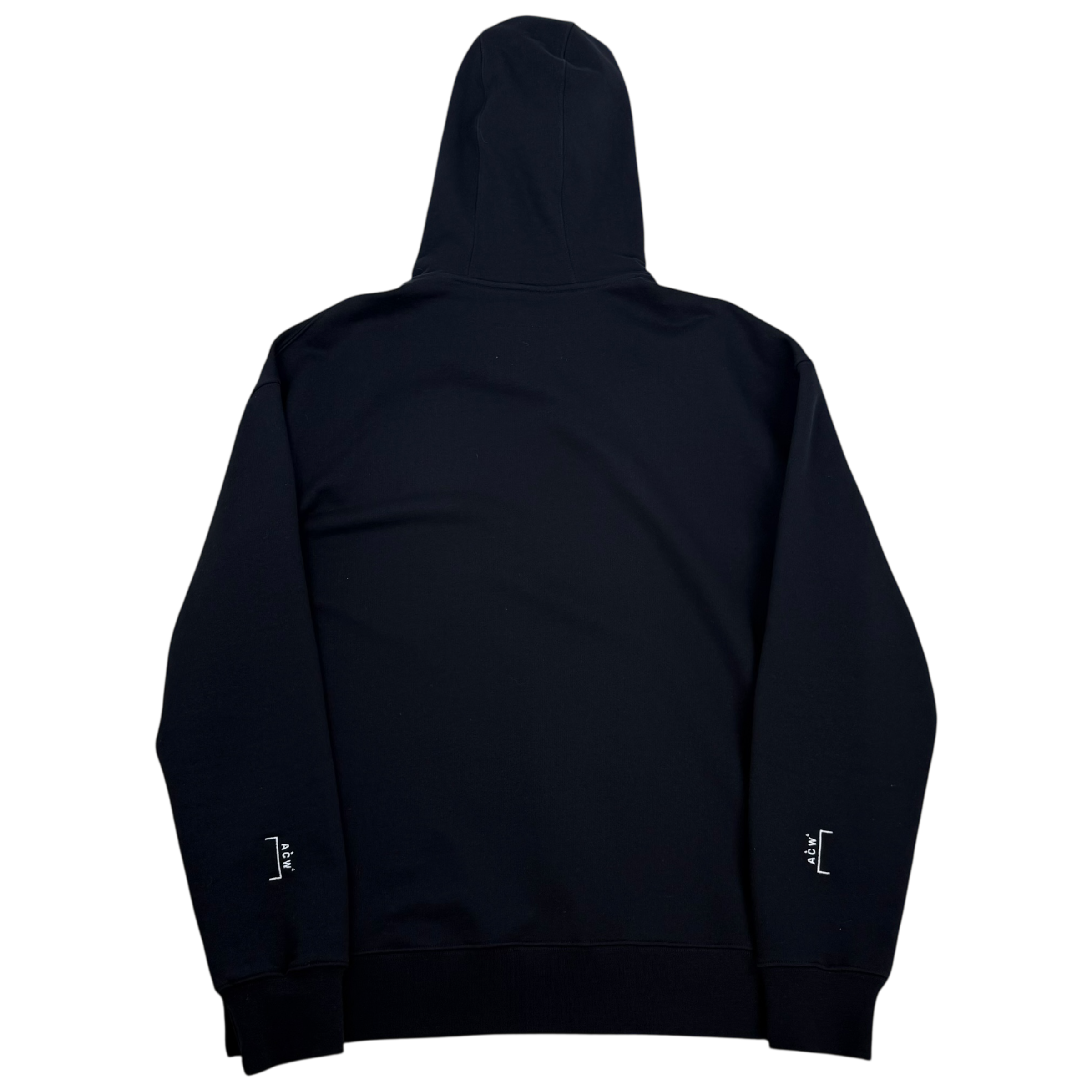 A-COLD-WALL* (ACW) Essential Logo Printed Hoodie Black (Fits M-L) thumbnail 3