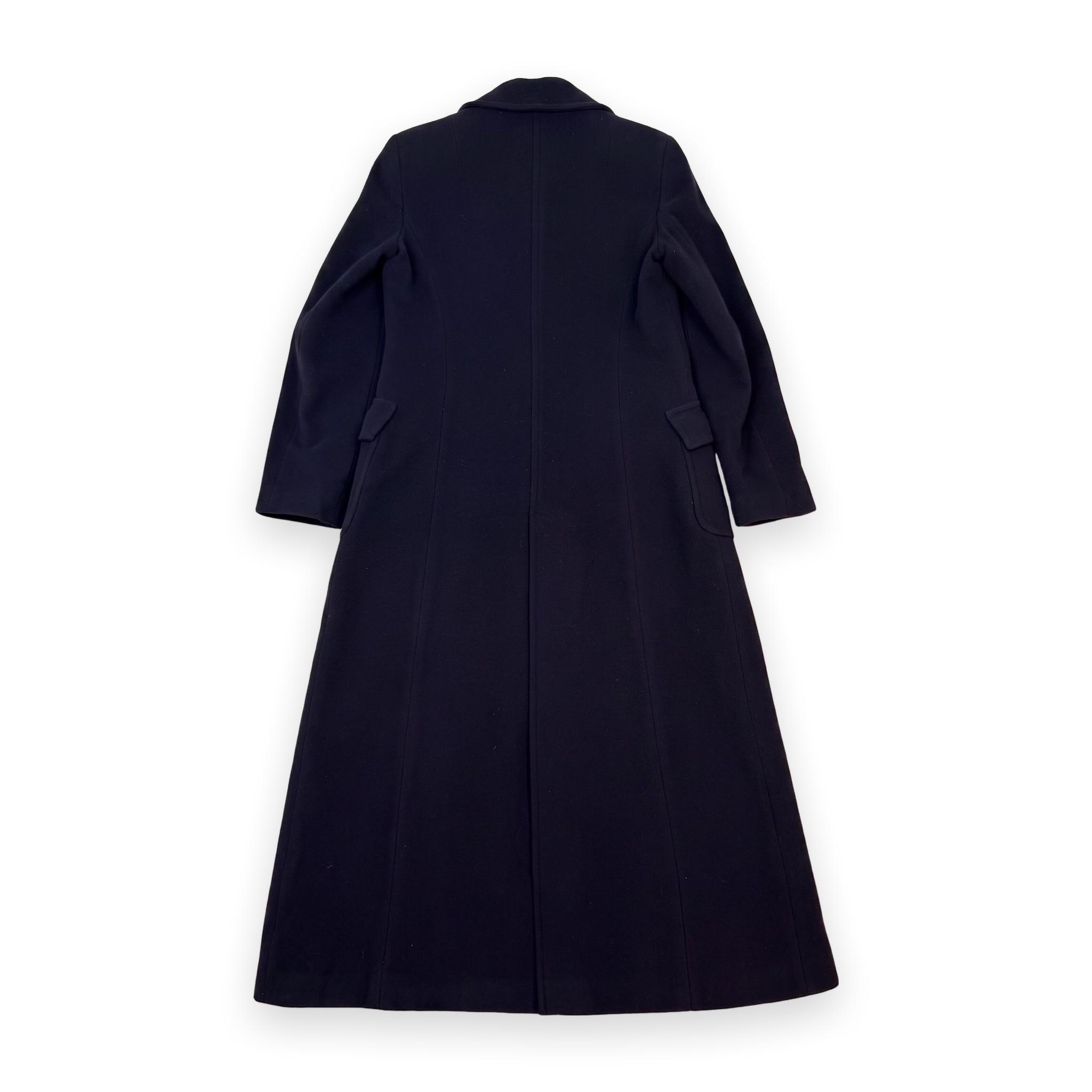 Alexander McQueen Cashmere Wool Long Overcoat Navy (Size 40) thumbnail 5