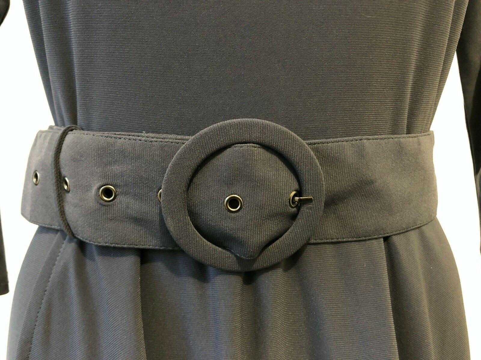 Leona Edminston Dress Peplum Frill Belt Tie thumbnail 4