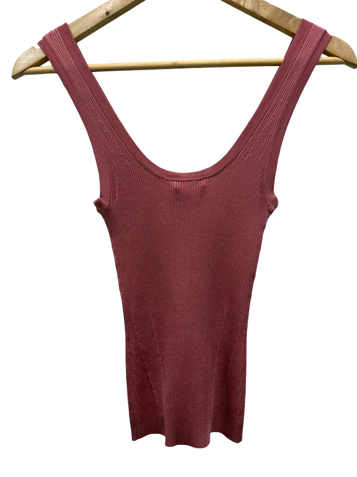 Zimmermann Pink Ribbed Top 0 thumbnail 2