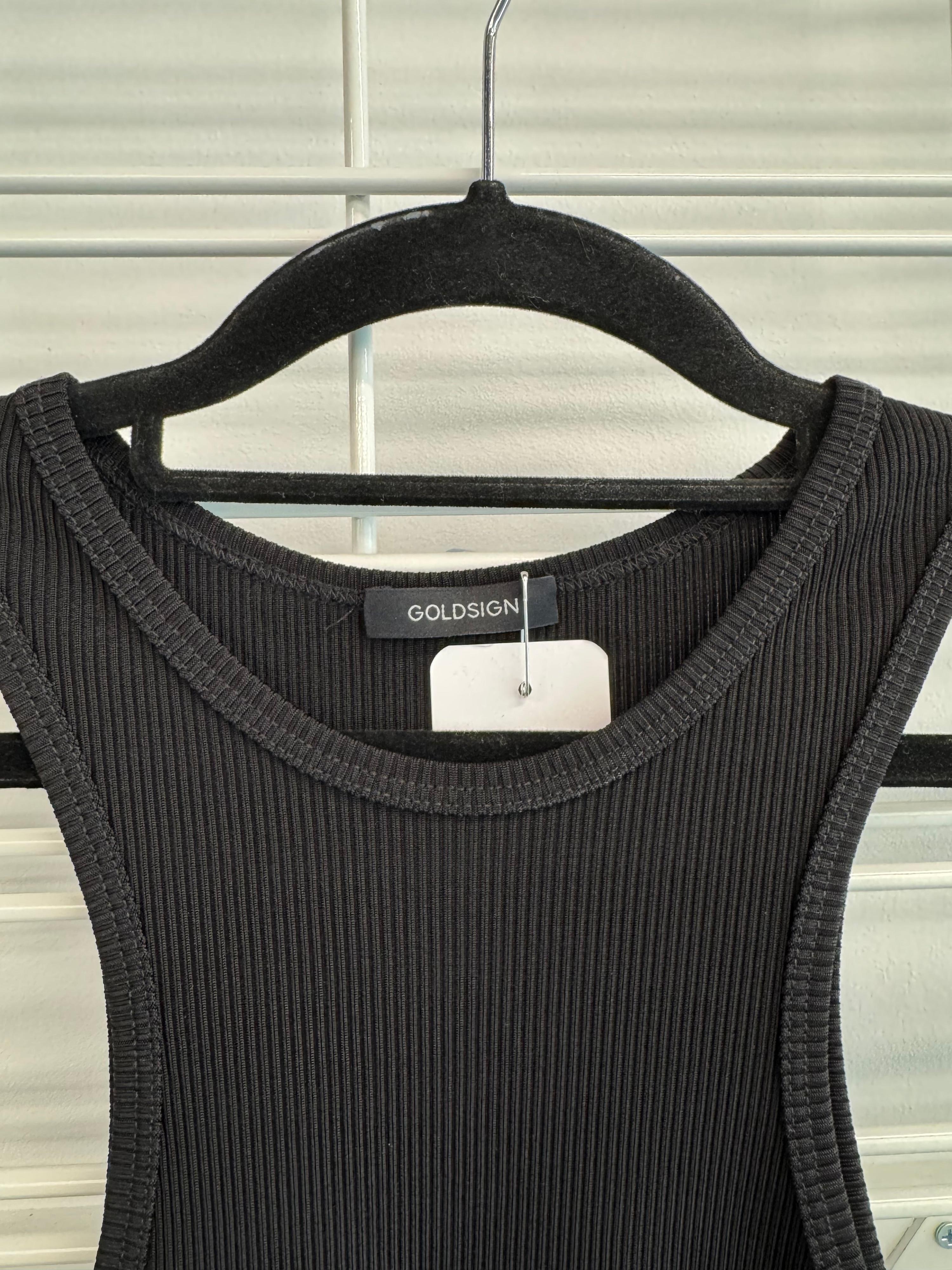 GoldSign Laurel Black Tank - Size M thumbnail 3