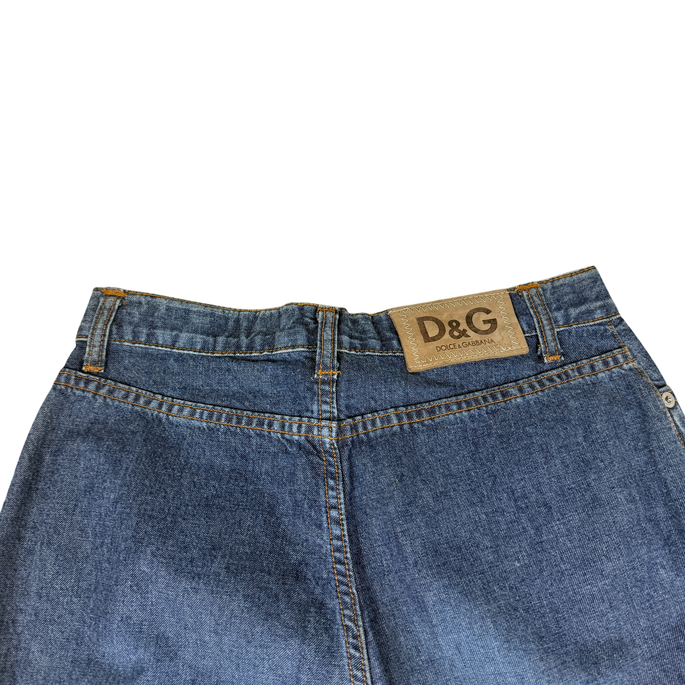 Dolce & Gabbana Super Flare Bell Bottom Jeans (Size 27”) thumbnail 4