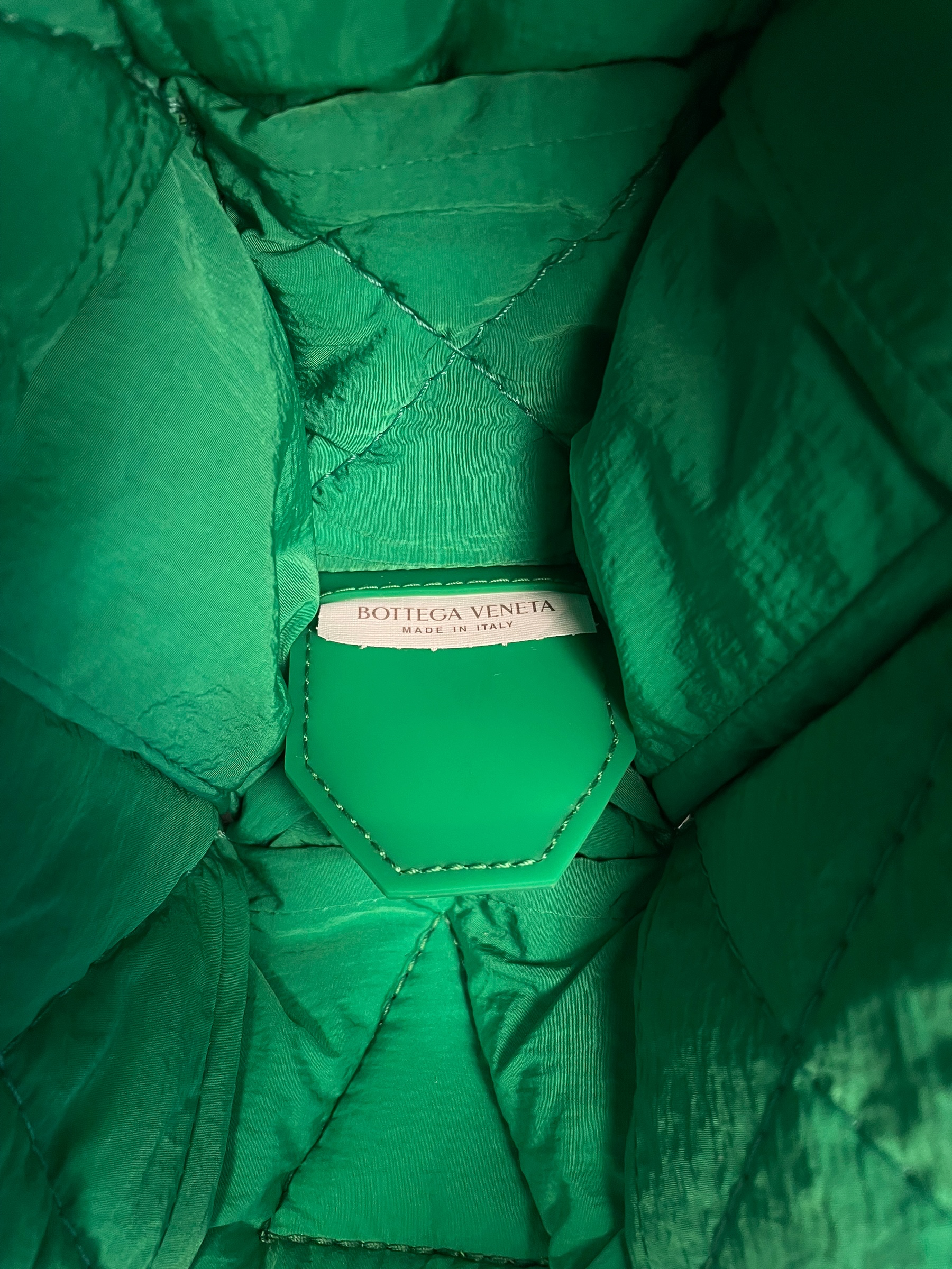 Bottega Veneta Cassette Padded Crossbody Bag Green thumbnail 7