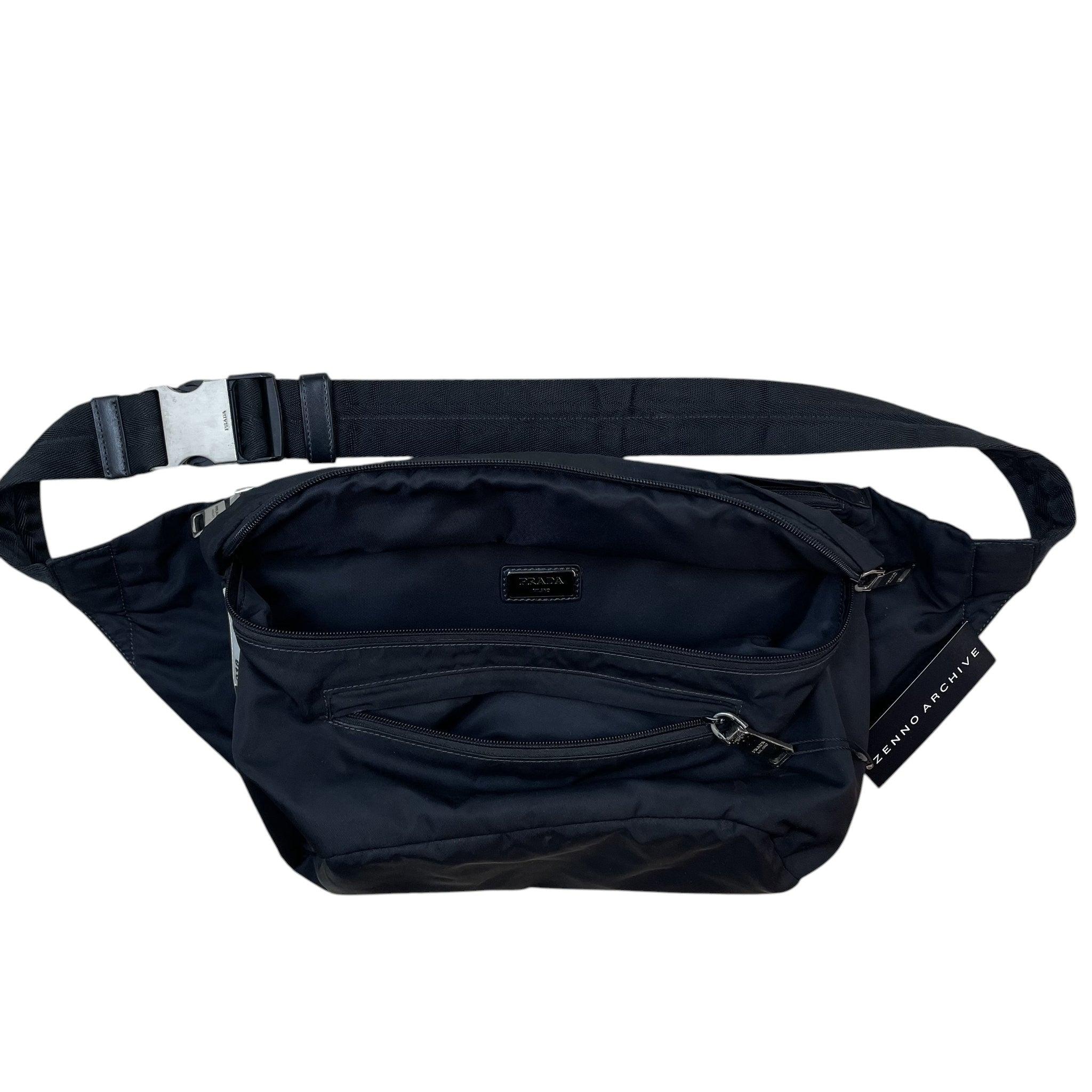 Prada SS18 018 Nylon Belt Bag Black thumbnail 3