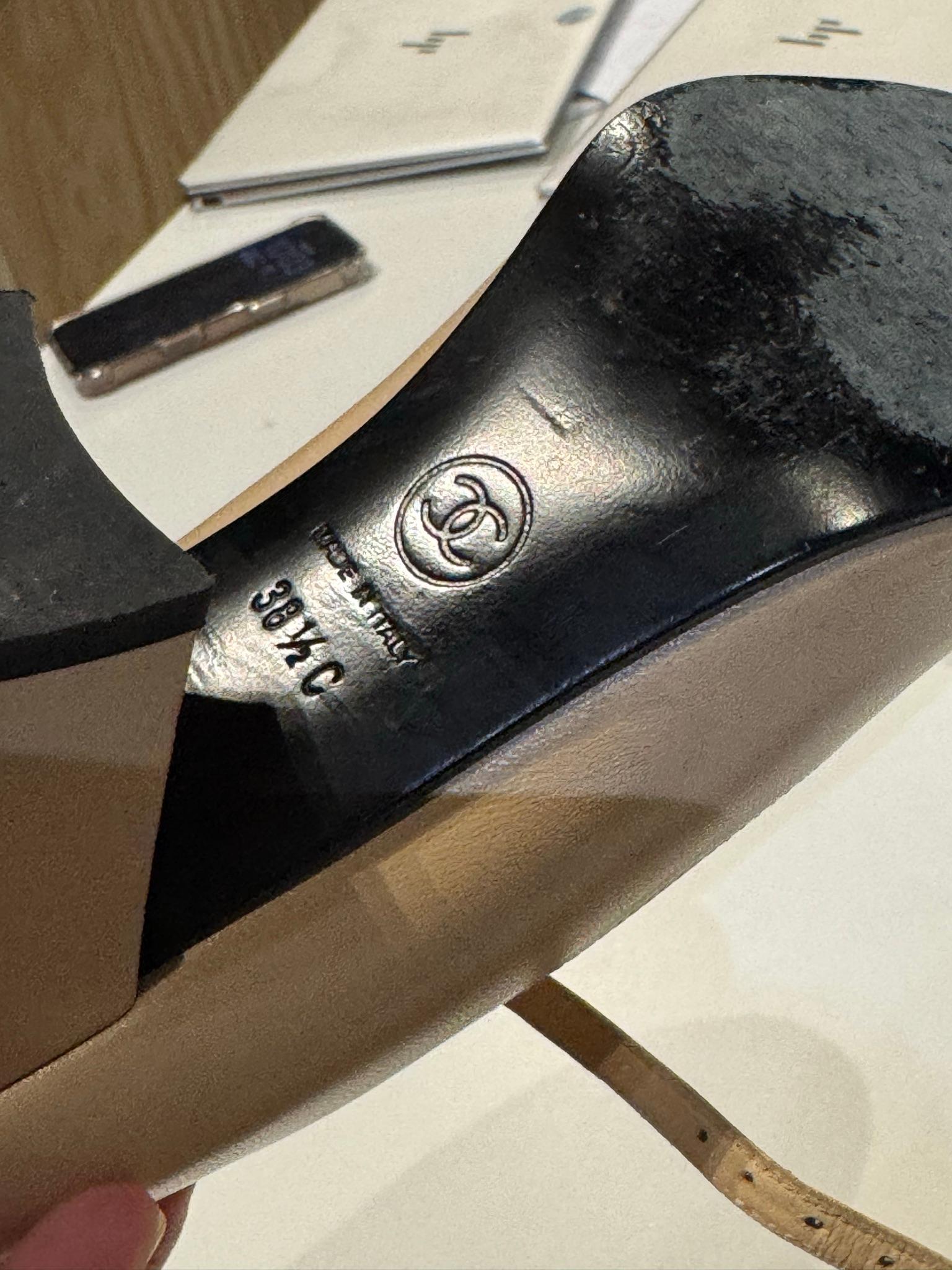chanel dress shoes - womens EU 38.5 thumbnail 5