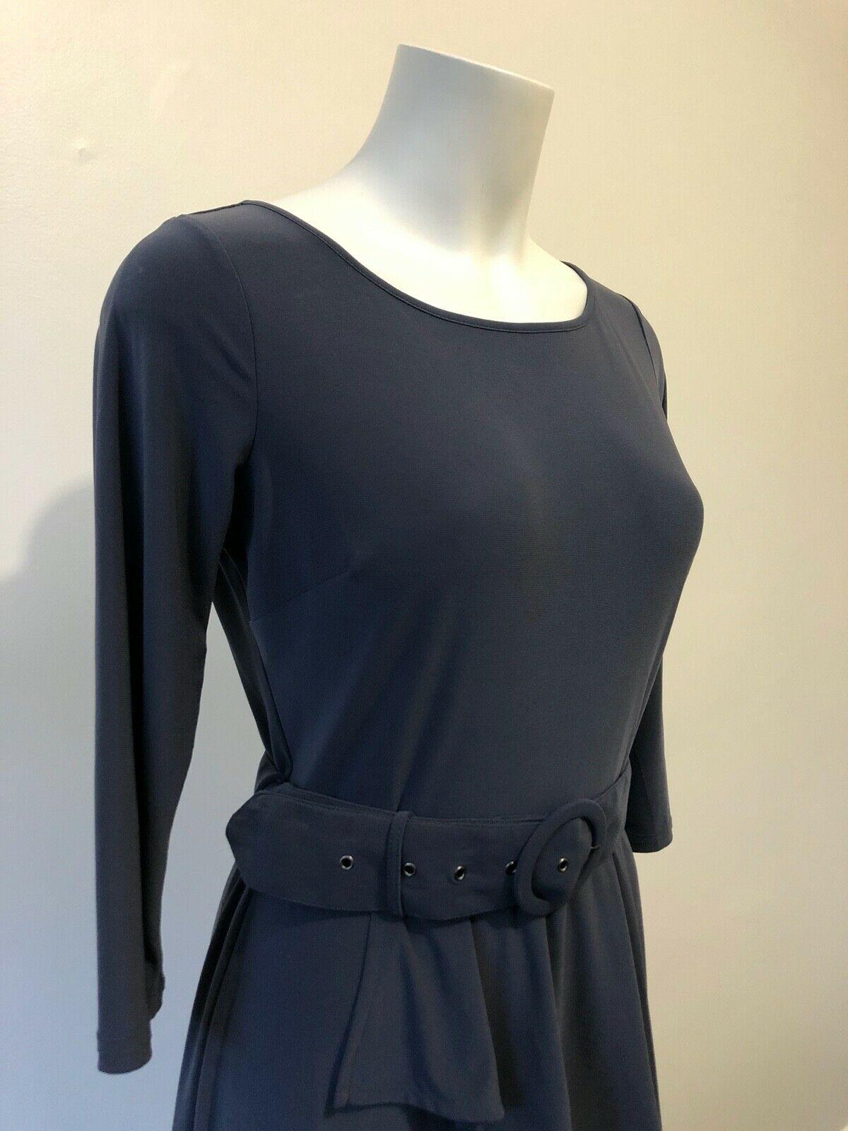 Leona Edminston Dress Peplum Frill Belt Tie thumbnail 3