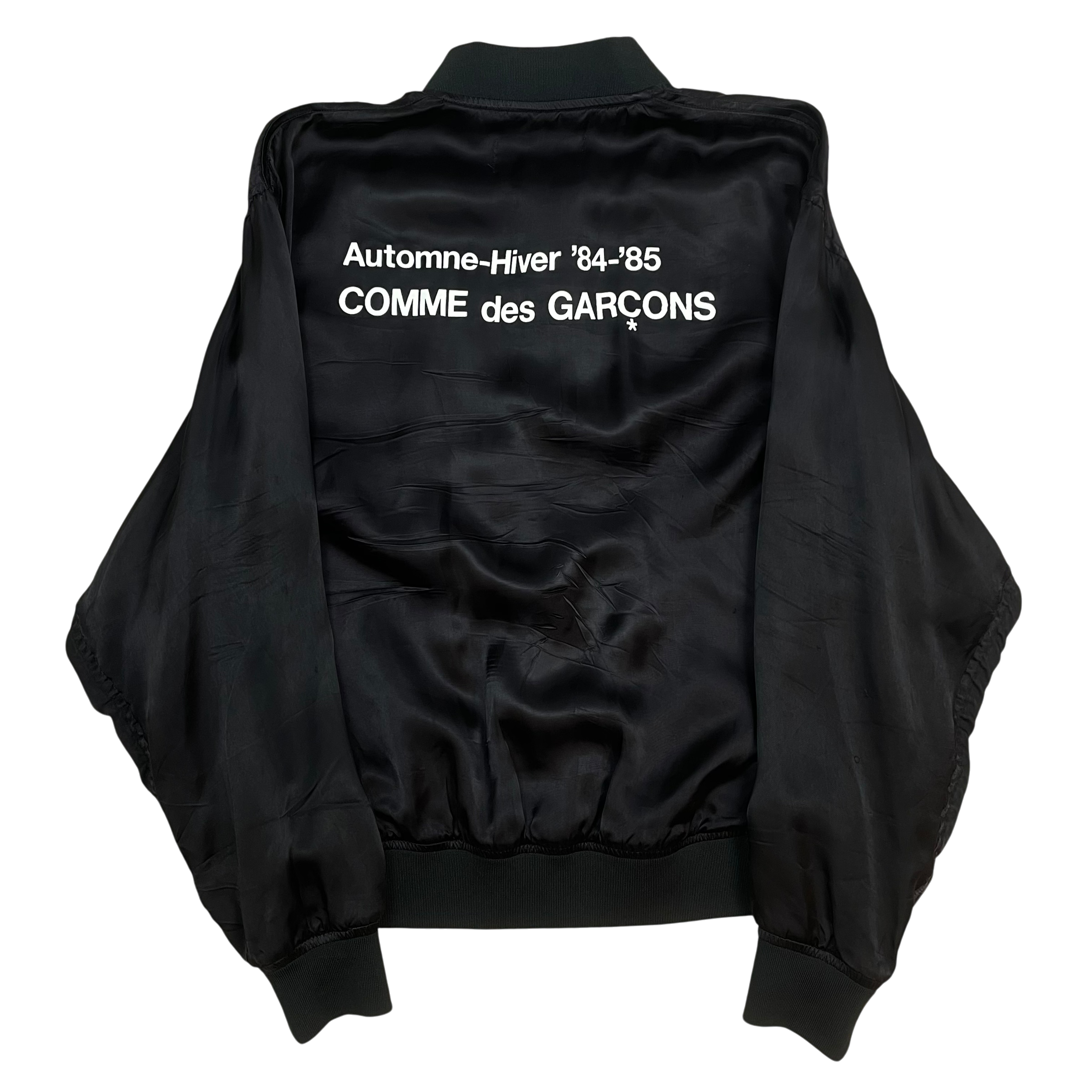 Comme Des Garçons AW84-85 Staff Blouson Jacket Black (Size XL) thumbnail 3