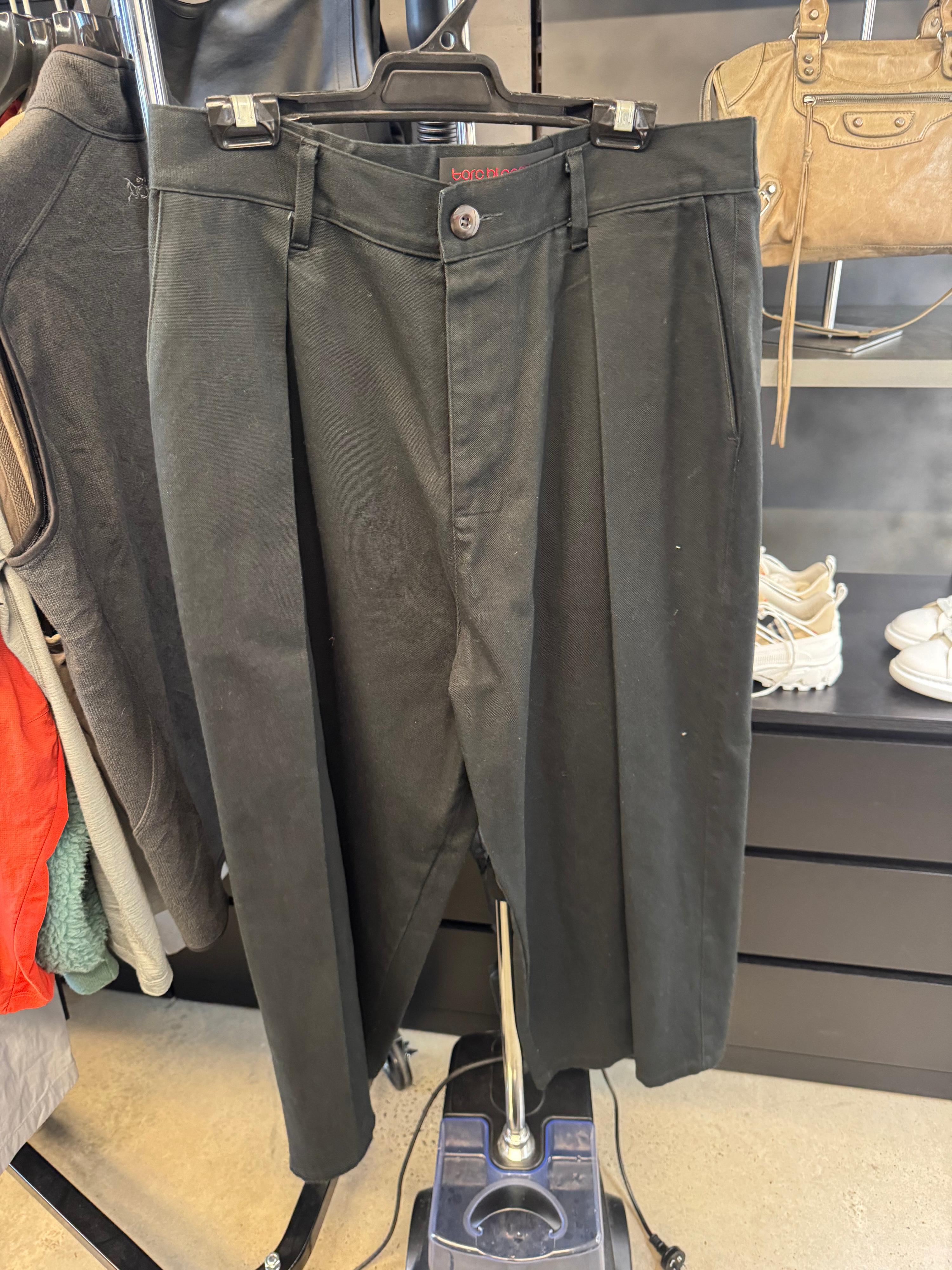 Torc Blooming Wide Fit Cotton Twill Pants Black (Size 3/L)
