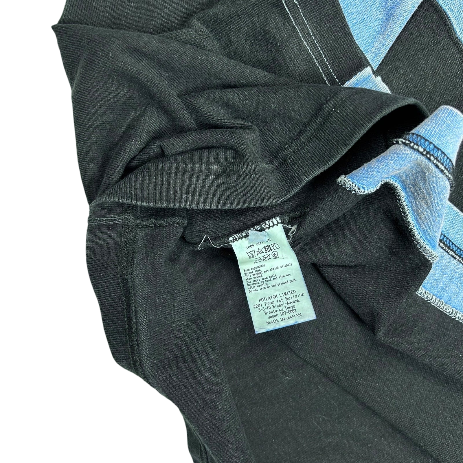 Cav Empt Turtle Neck Sweatshirt Blue / Black (Size XL) thumbnail 4