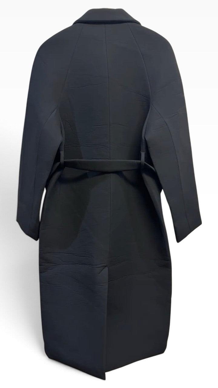 Flannel Black Coat L thumbnail 2