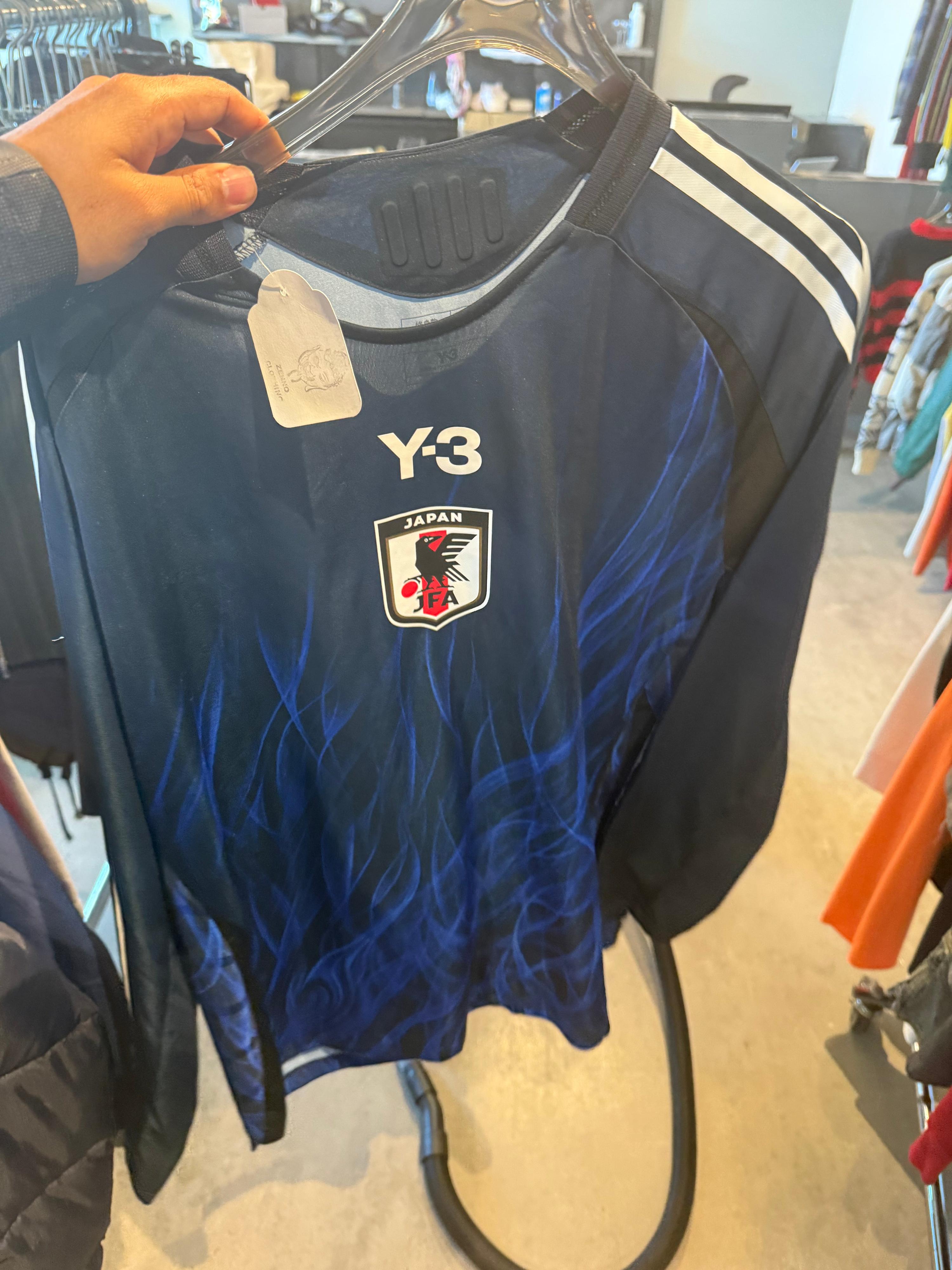 Y-3 x Adidas Japan 24 Long Sleeve Home Jersey (Fits L–XL)