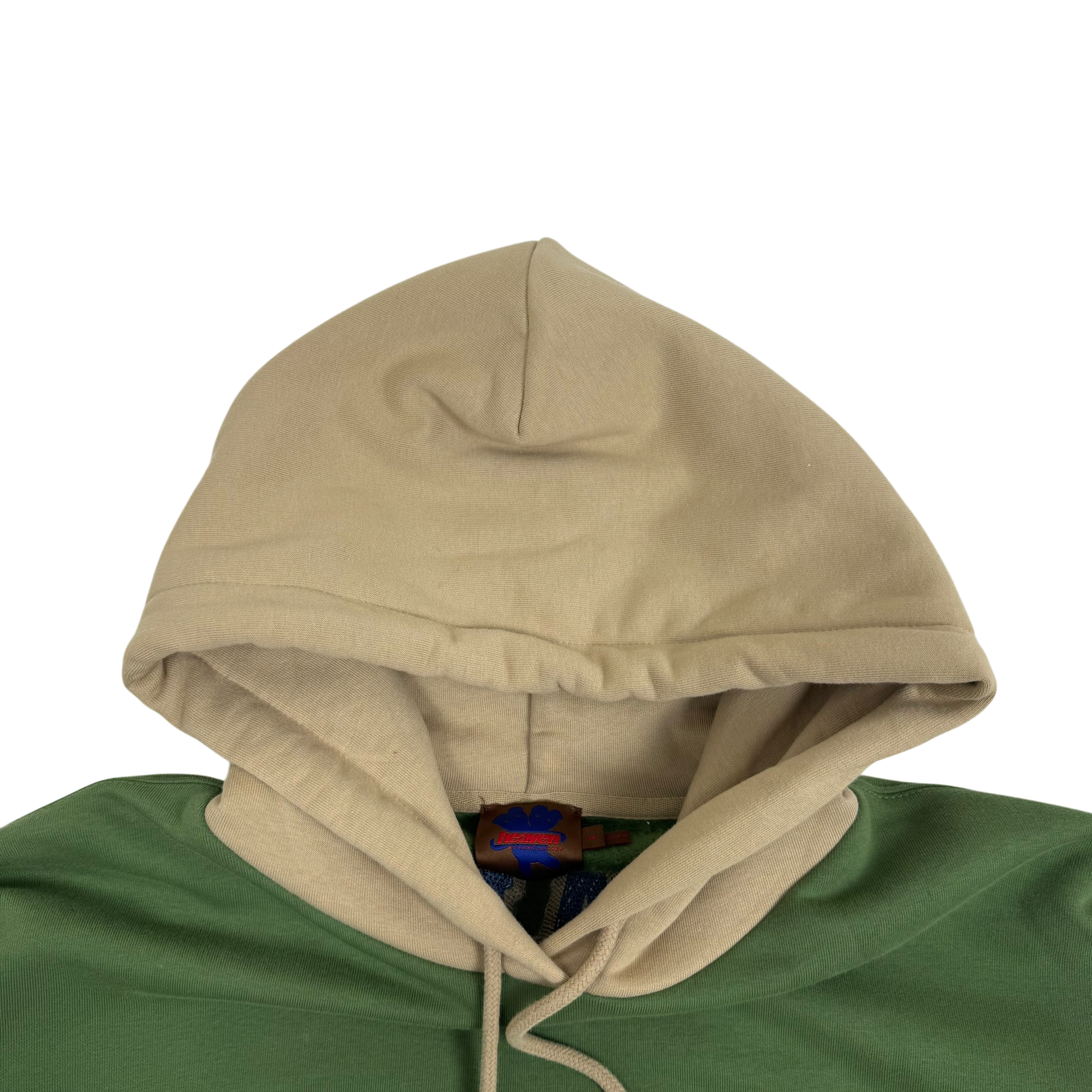 Heaven by Marc Jacobs Jumbo Star Varsity Hoodie Green/Beige (Fits M-L) thumbnail 3