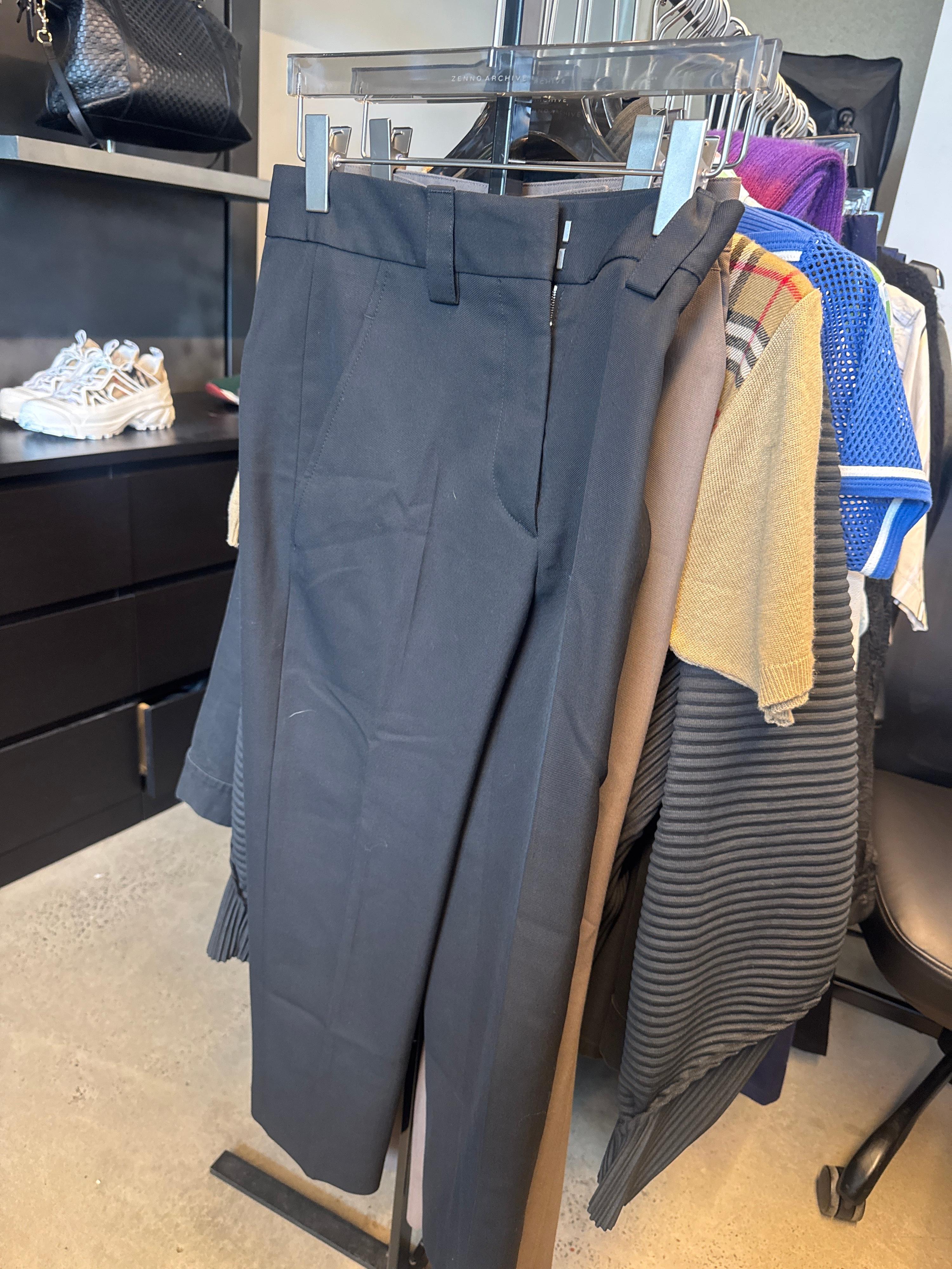 Acne Studios Tailored Trousers Black (Size 32 Womens)