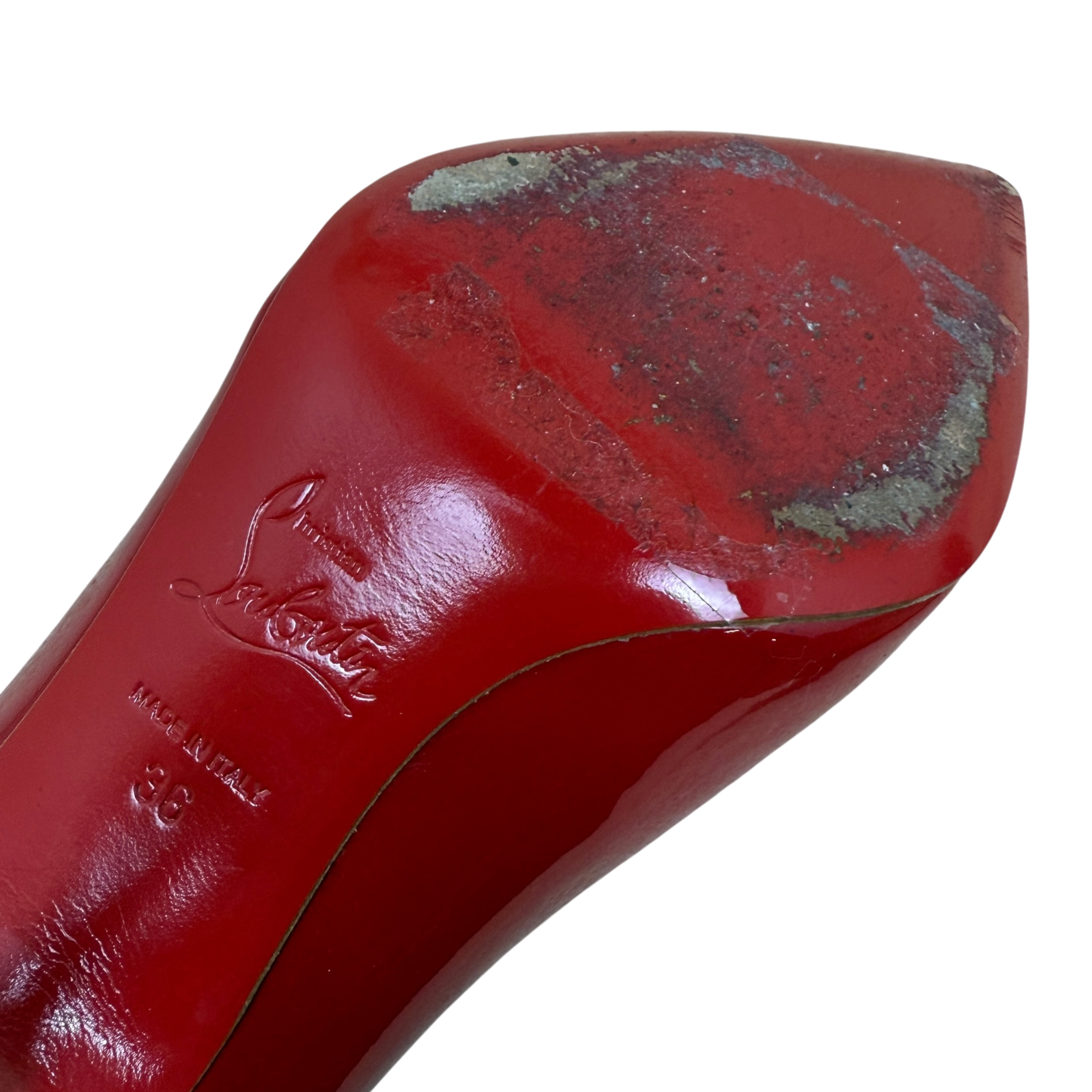 Christian Louboutin Patent Leather Calf Pumps Red (Size EU36) thumbnail 6