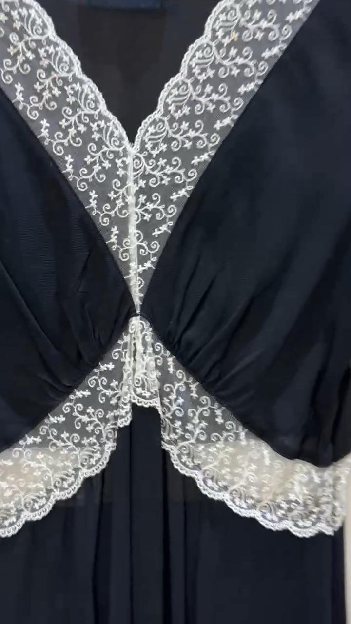 Moss & Spy Black Lace Dress 12 thumbnail 3