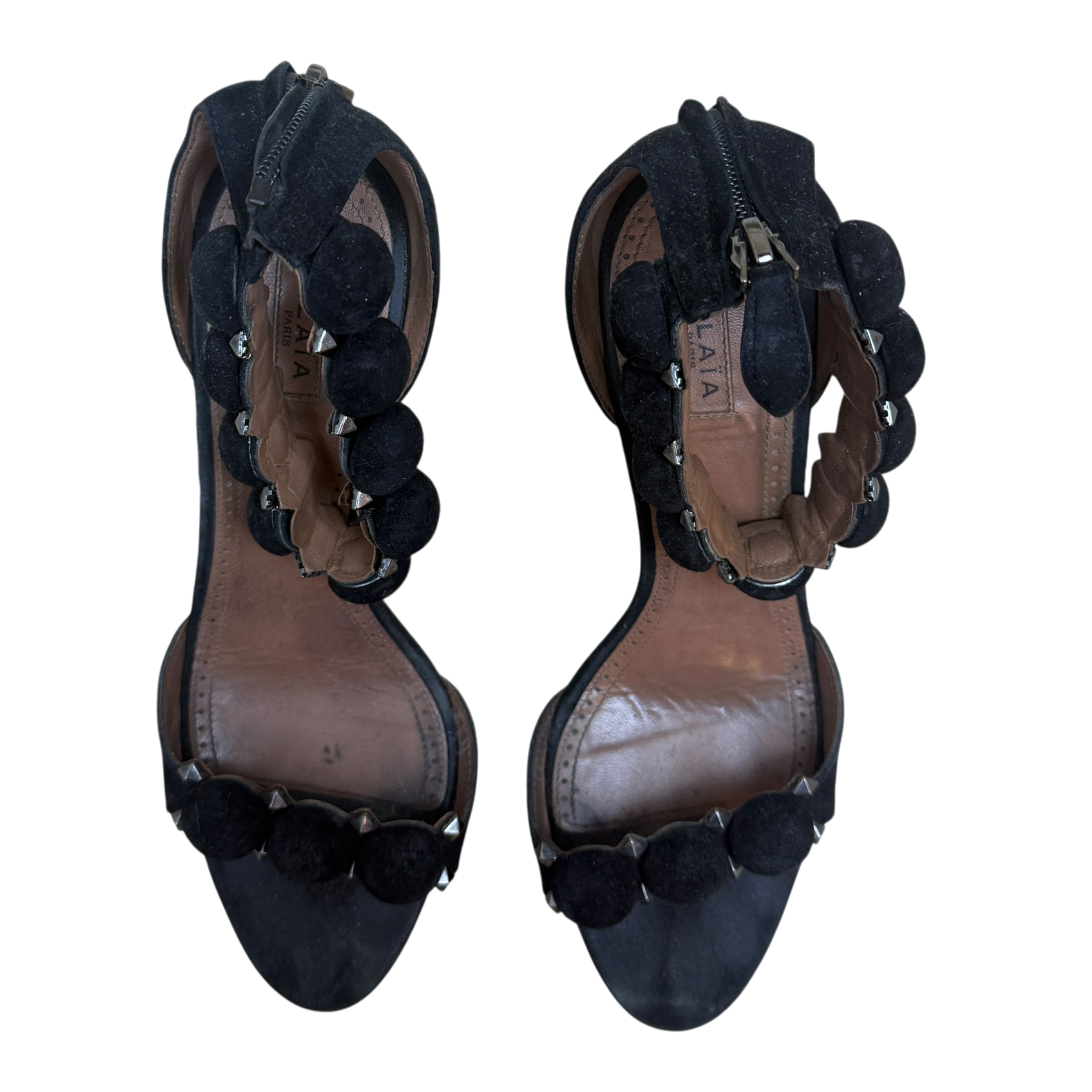 Alaïa La Bombe Suede Heels Black (Size EU39.5) thumbnail 2