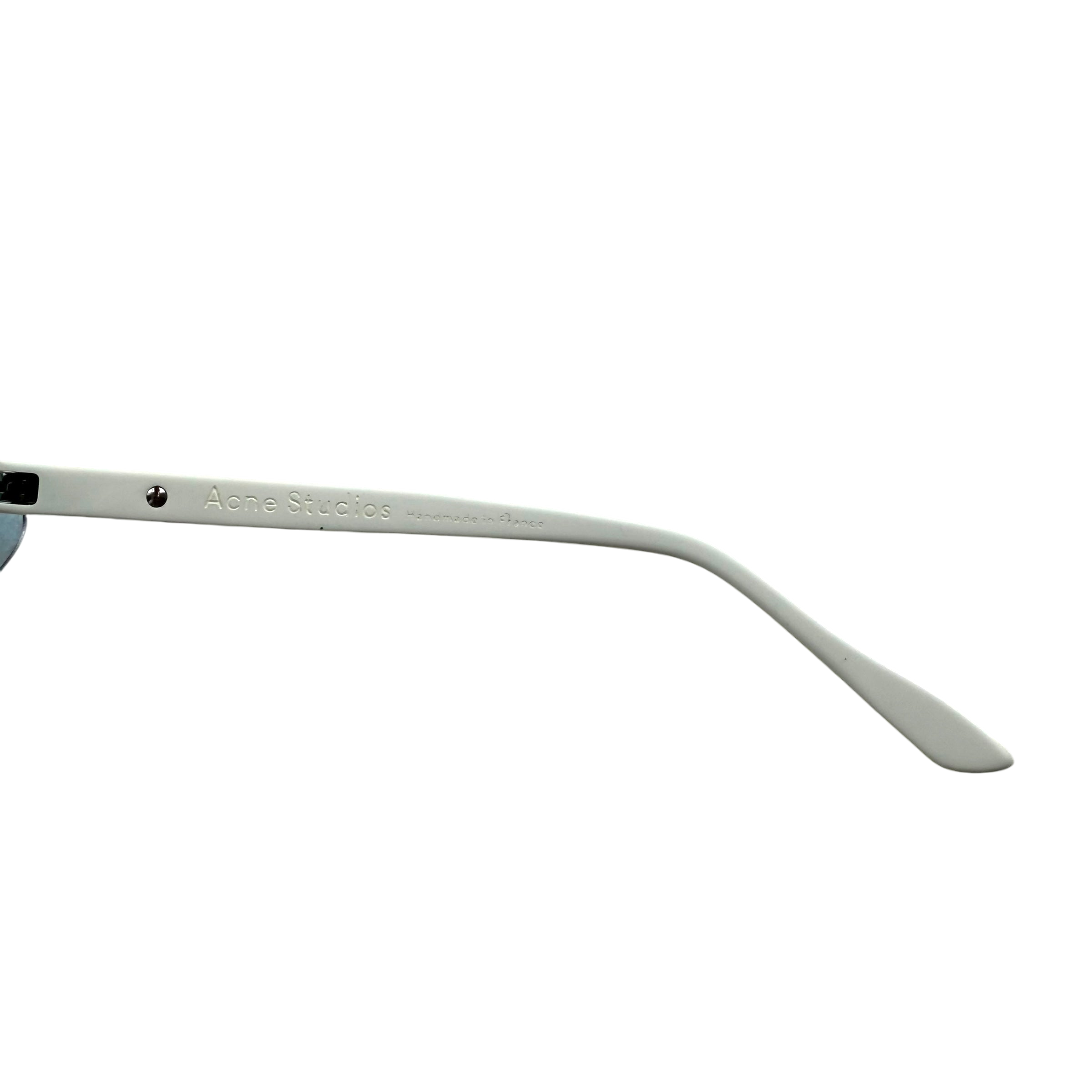 Acne Studios 2018 Bornt D-frame Acetate Sunglasses White thumbnail 6