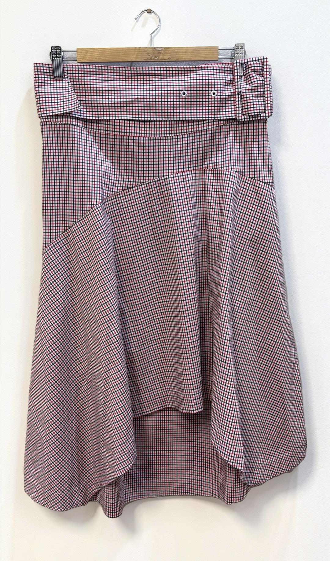 Camilla and Marc Red Check Skirt 12