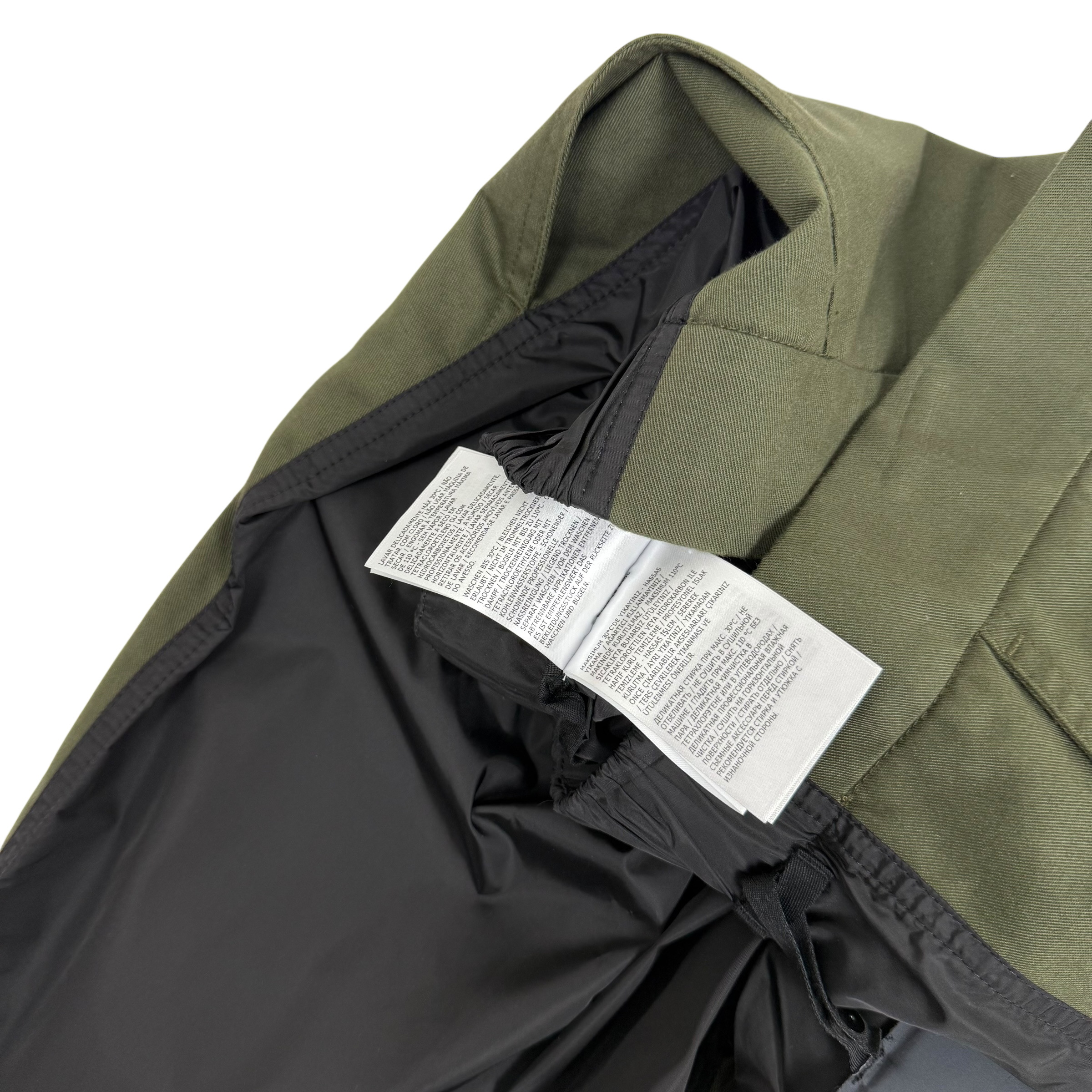 Moncler Genius x Craig Green SS20 Tapered Gabardine and Nylon Trousers Green/Black (Size M) thumbnail 6