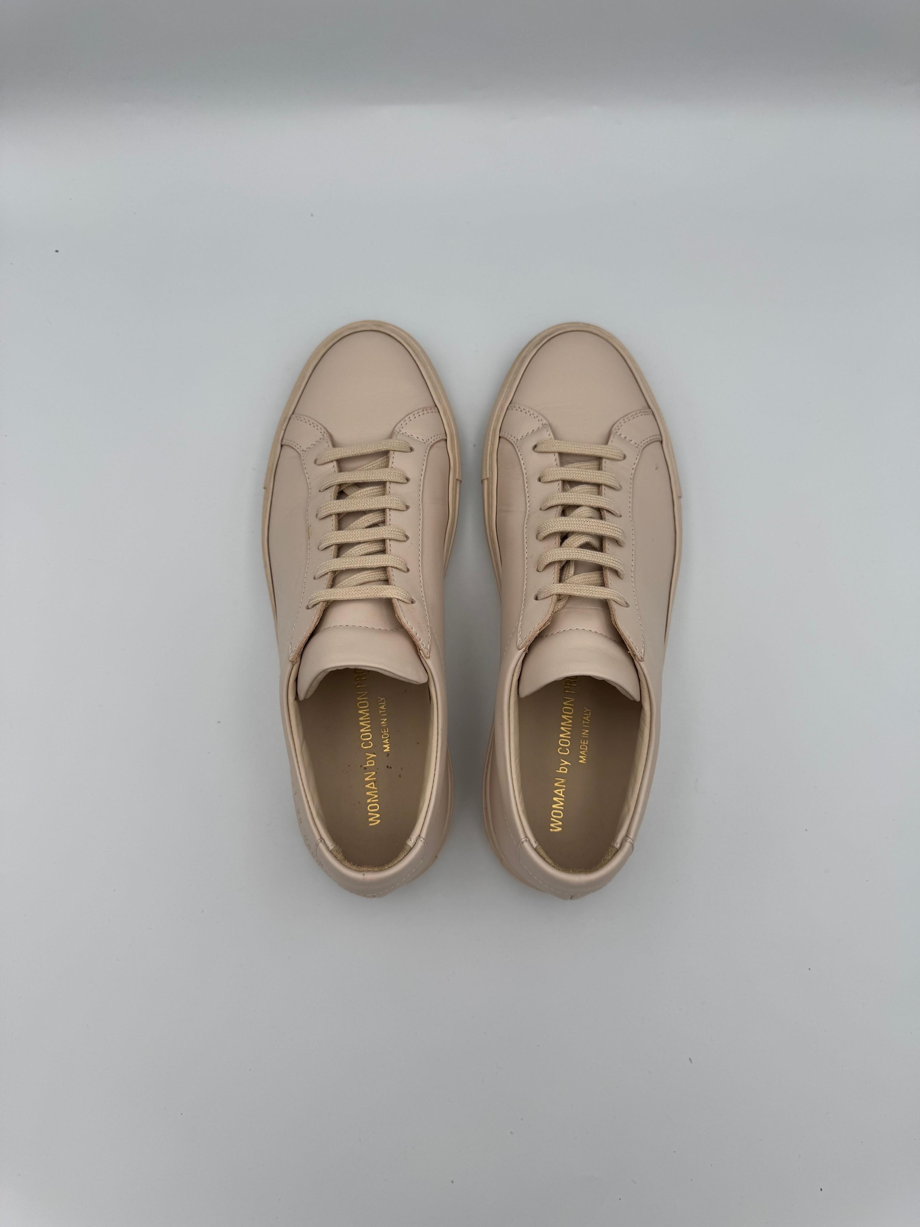 Common Projects Original Achilles Low Sneaker in Blush Size 39 thumbnail 10