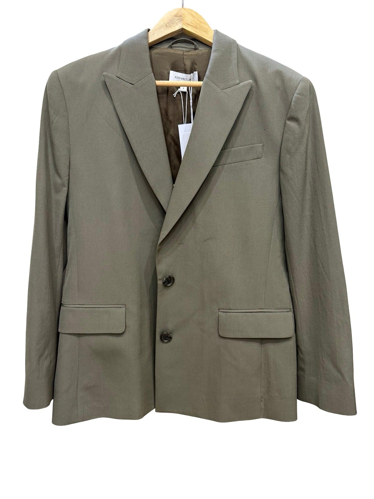 Assembly Label Olive Green Blazer NWT