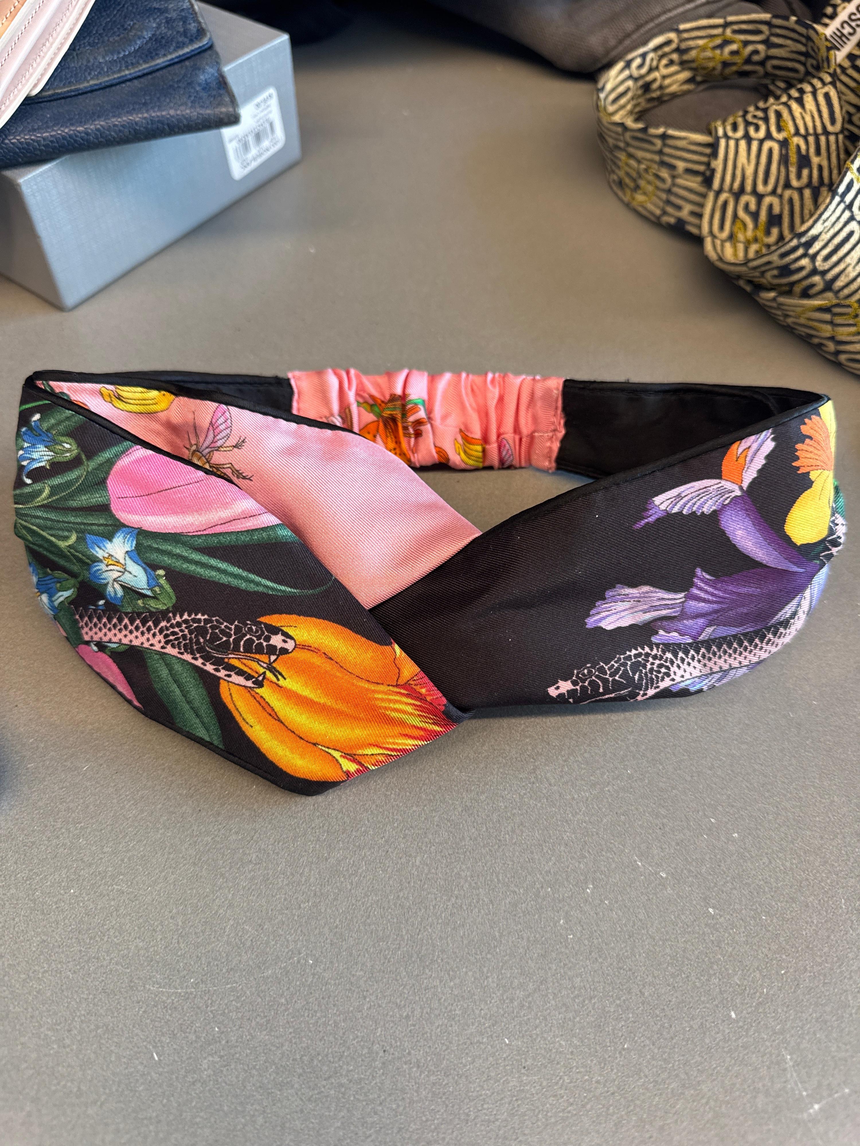 Gucci Silk Floral Headband