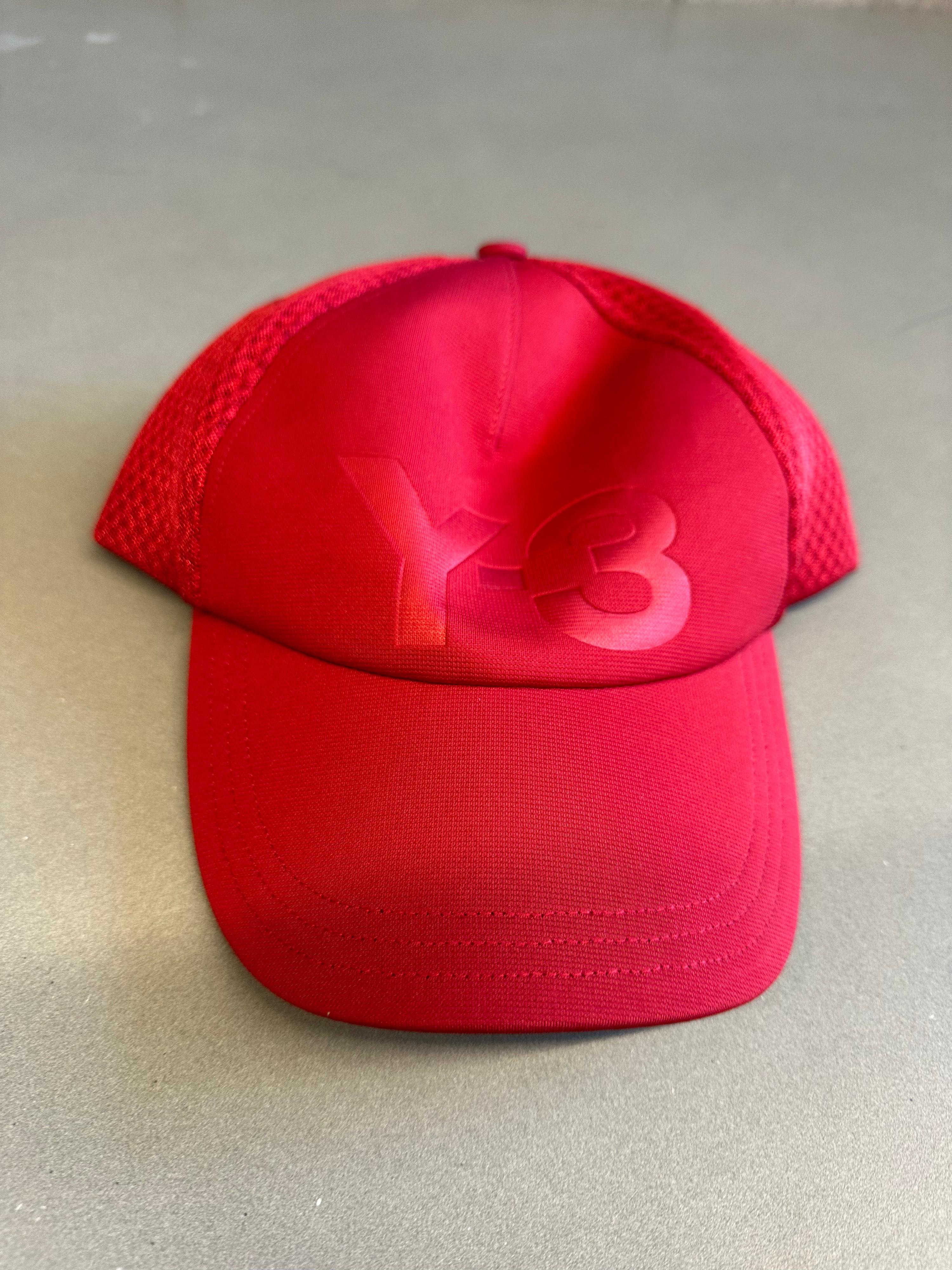 Y-3 Adidas Hat Red