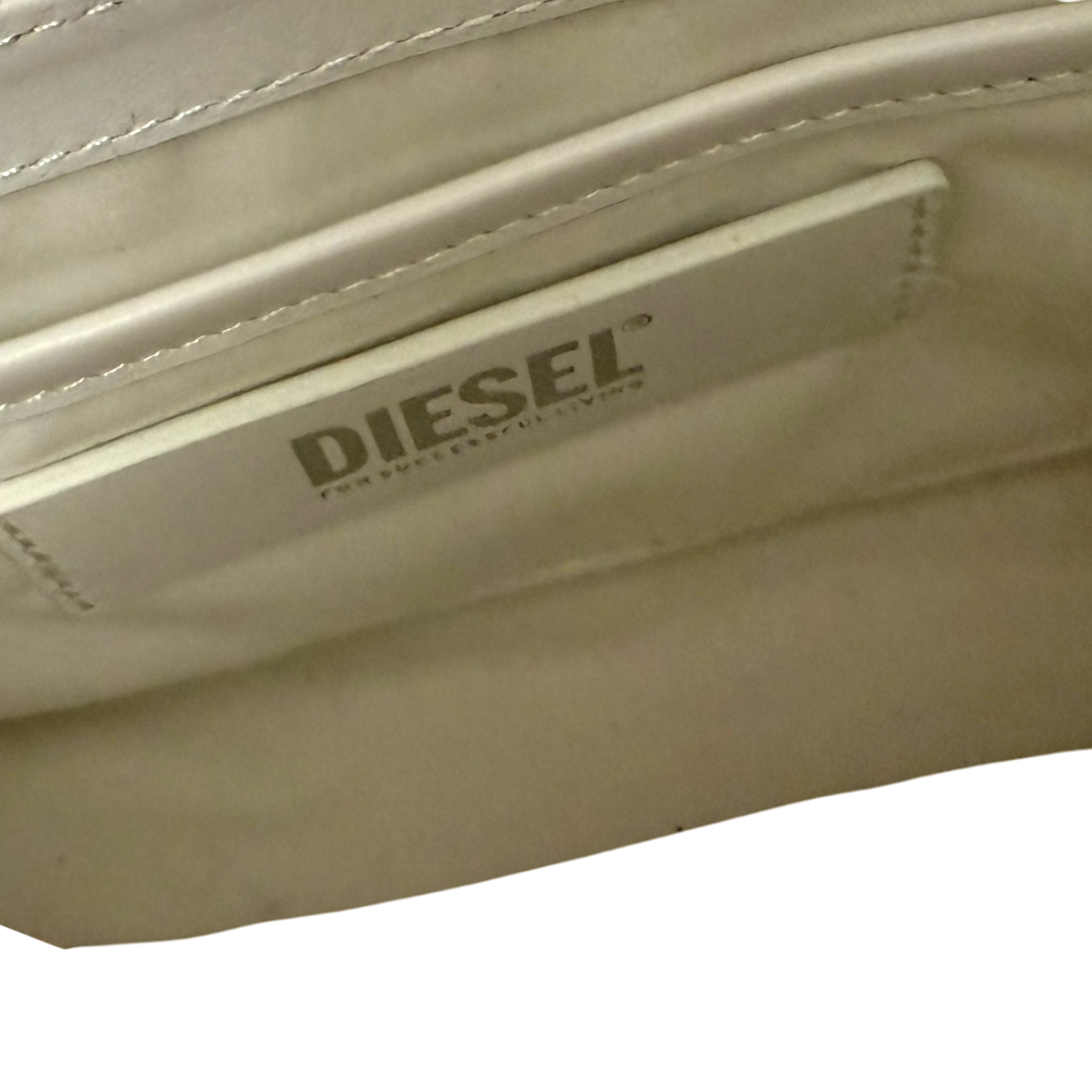 Diesel 1DR Womens Shoulder Bag White thumbnail 5