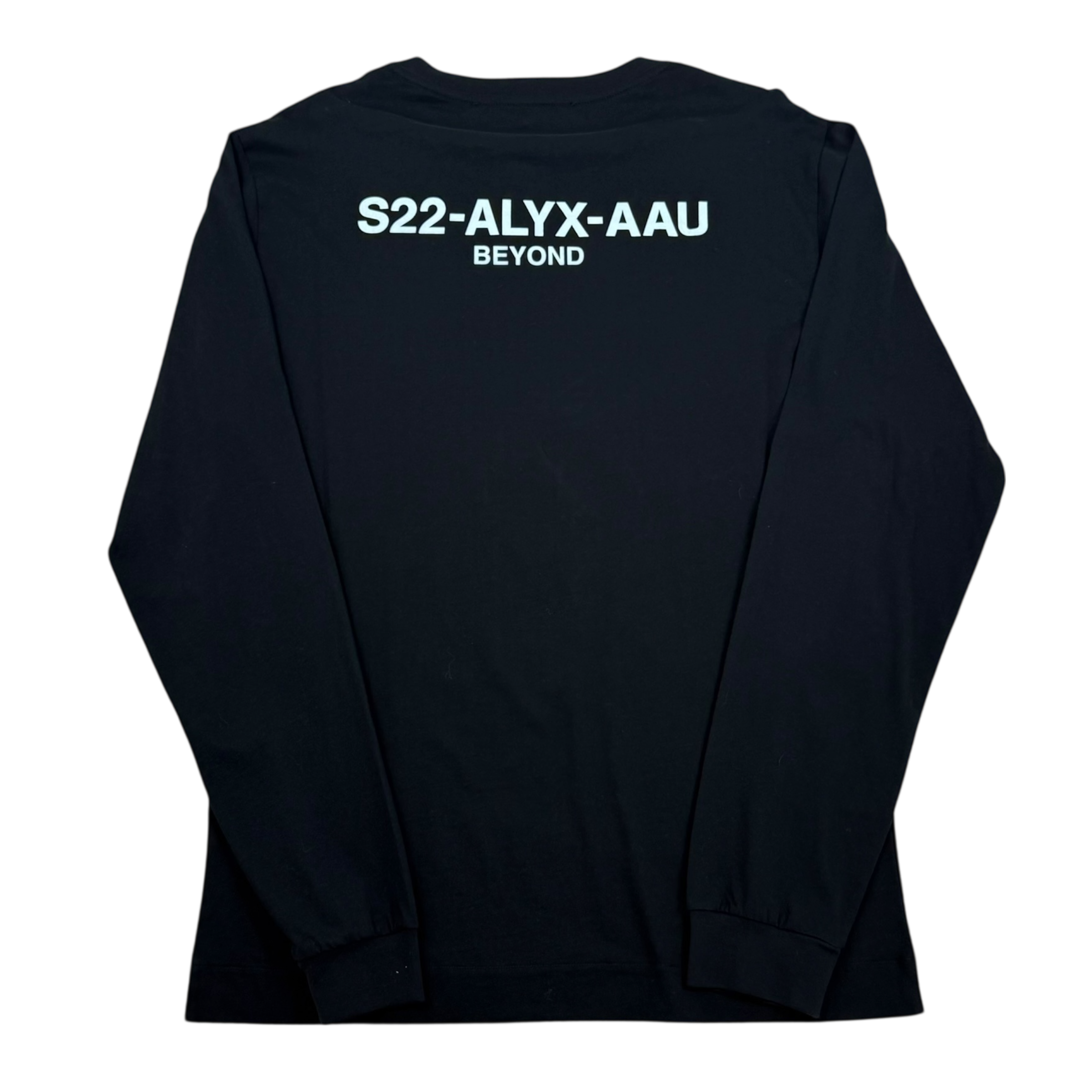 1017 ALYX 9SM Graphic Long-Sleeve T-Shirt Black (Size L) thumbnail 3