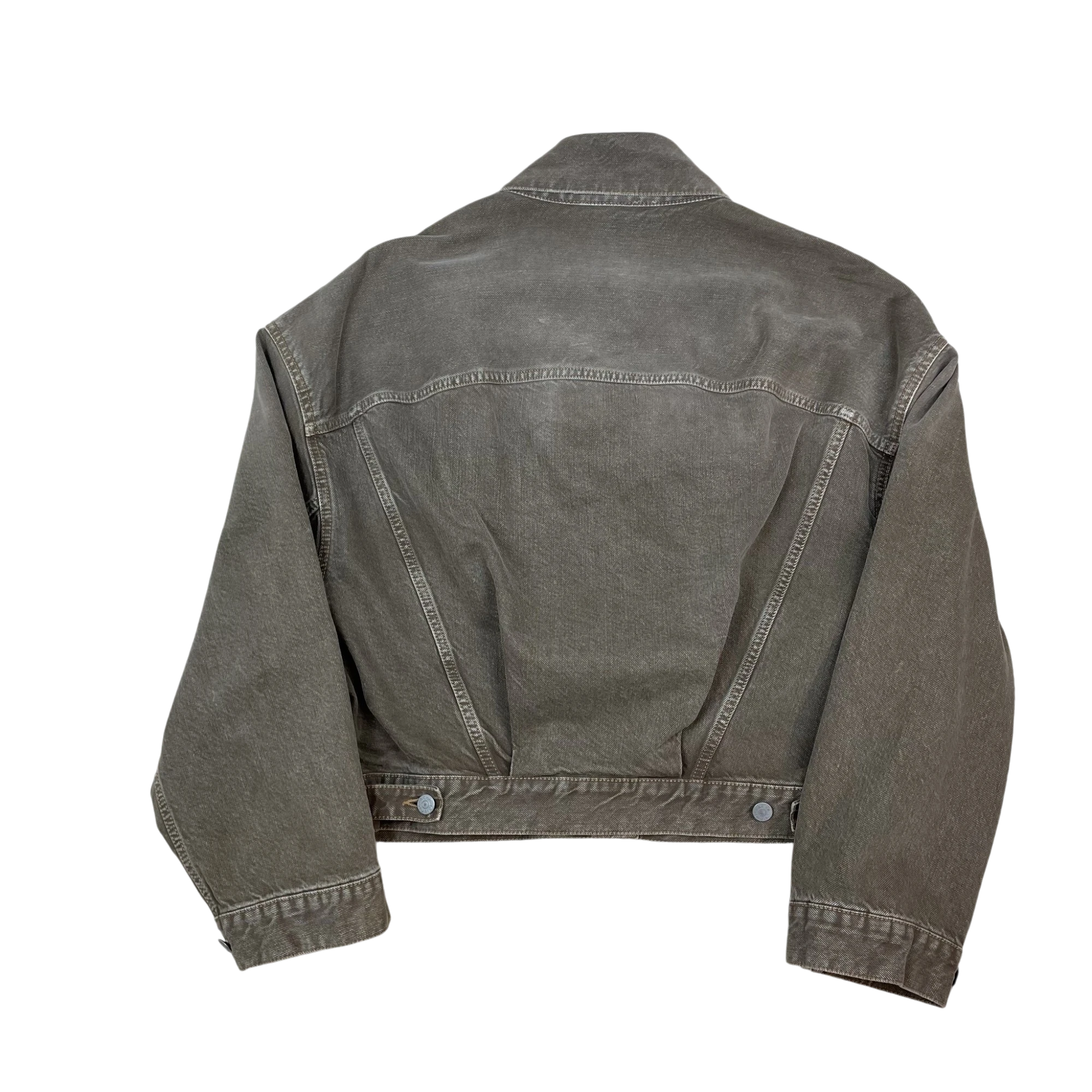 Acne Studios Oversized Denim Jacket Beige (Size EU34) thumbnail 3