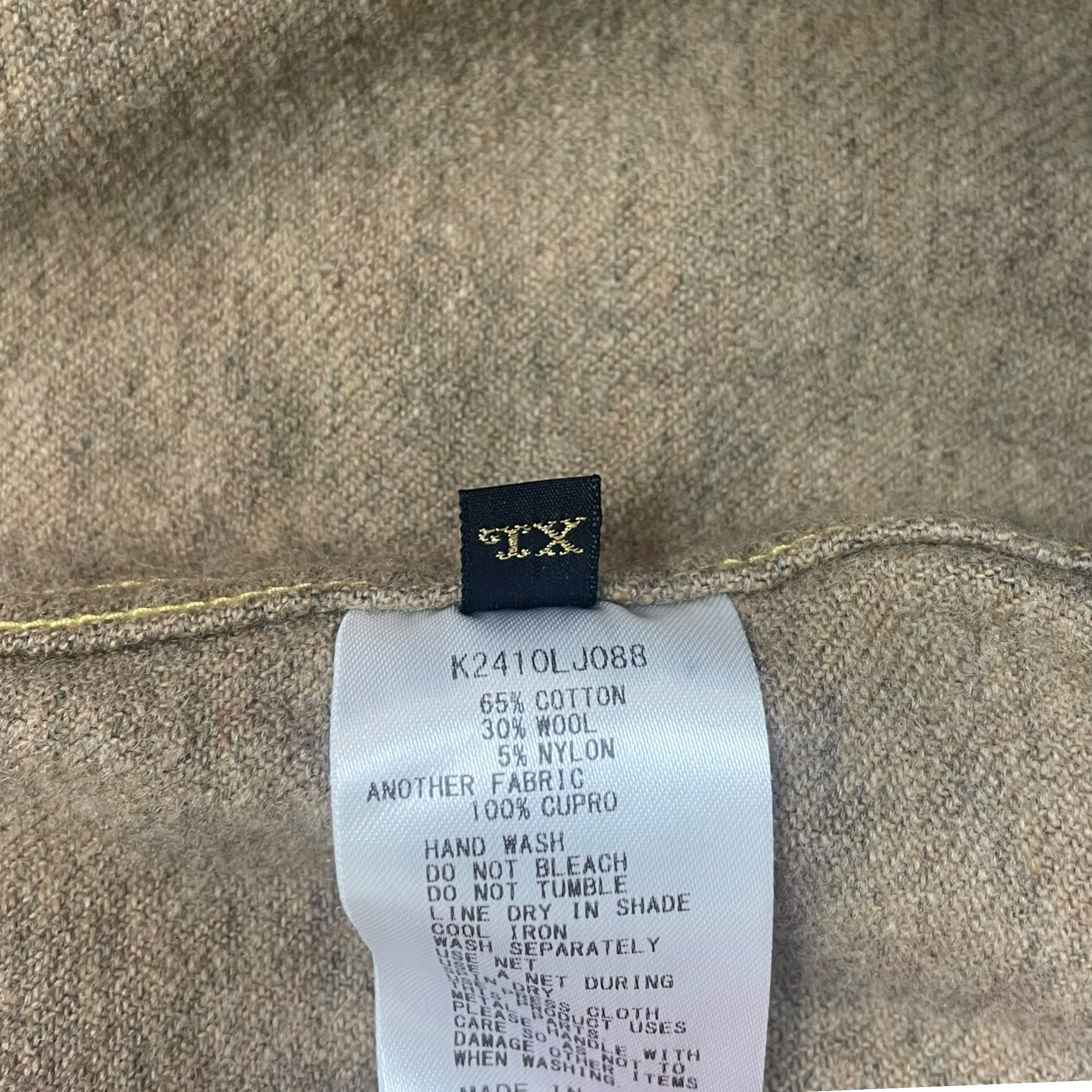 Kapital Kountry Leopard Print Wool Blend Twill Jacket Yellow/Black (Size 4/L-XL) thumbnail 6