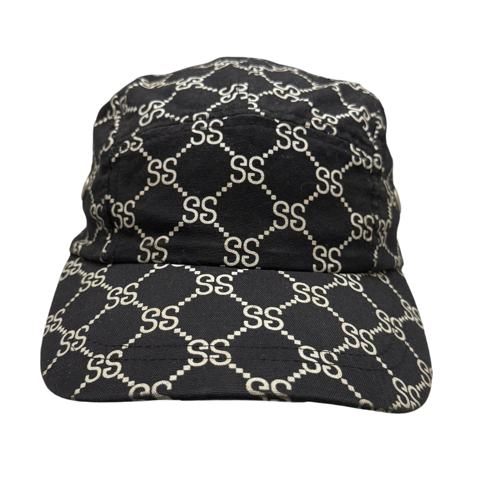 Stussy Vintage 2001 ‘Stucci’ Monogram Cap Black thumbnail 2