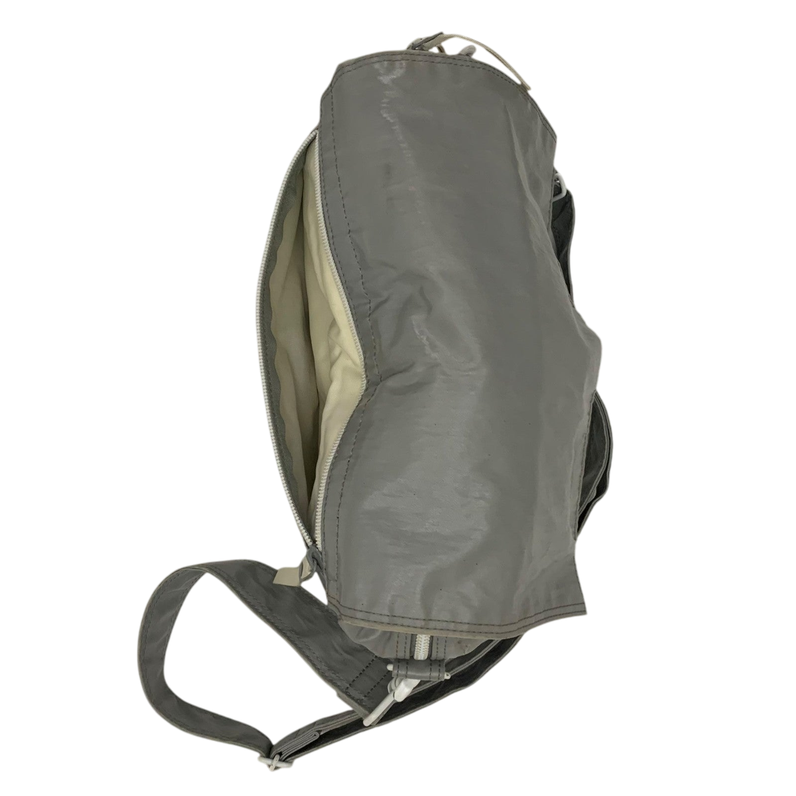 Porter Vintage Nylon Messenger Bag Metallic Silver thumbnail 4