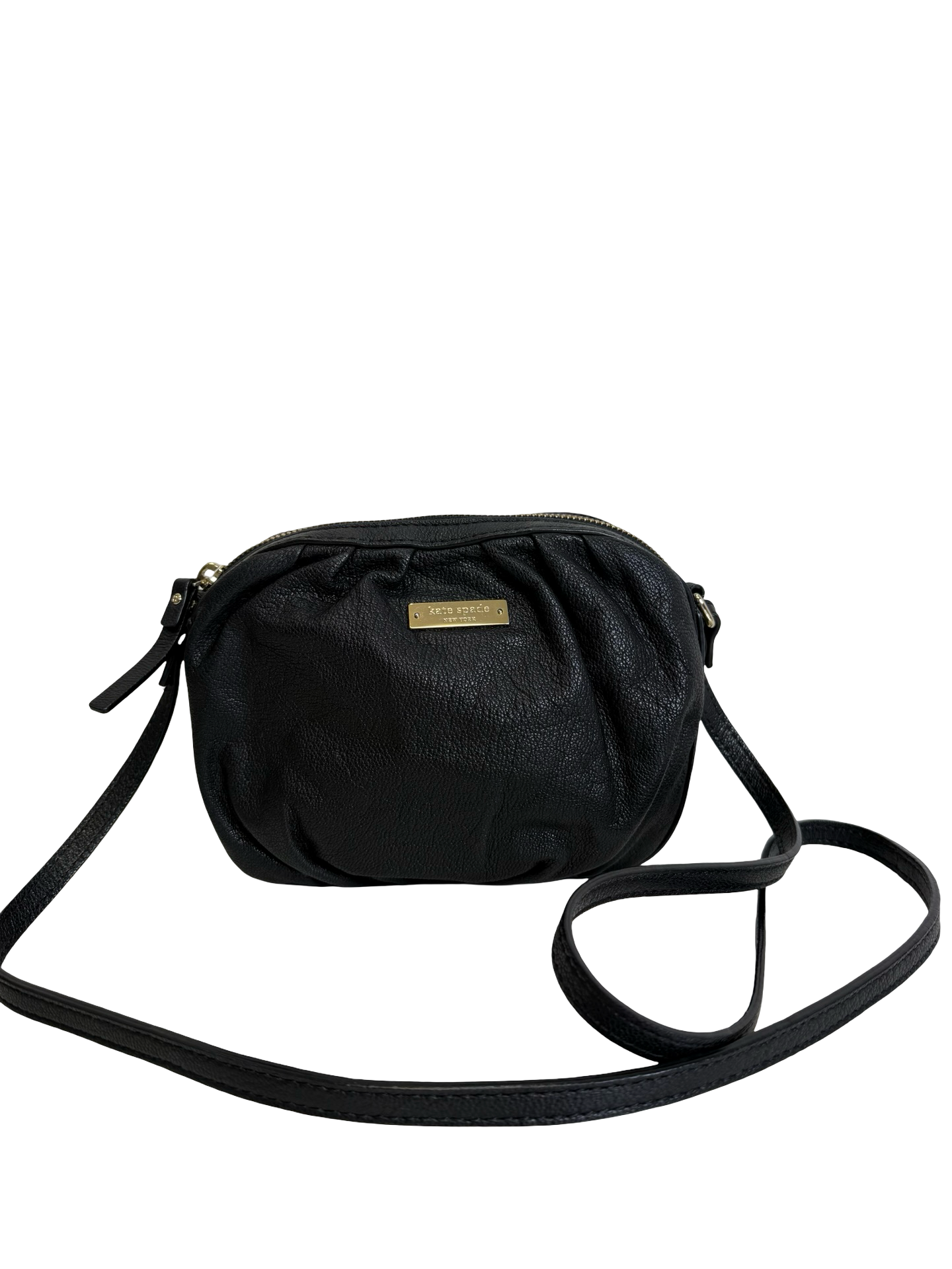 Kate Spade Metallic Raina Crossbody Bag Black thumbnail 2