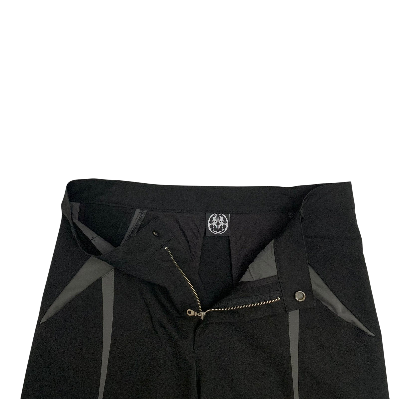 Moth Studios Panelled Nylon Pants Black / Grey (Size L) thumbnail 4