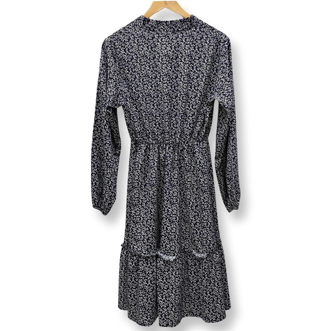 Small Floral Dress sz S - Black thumbnail 2