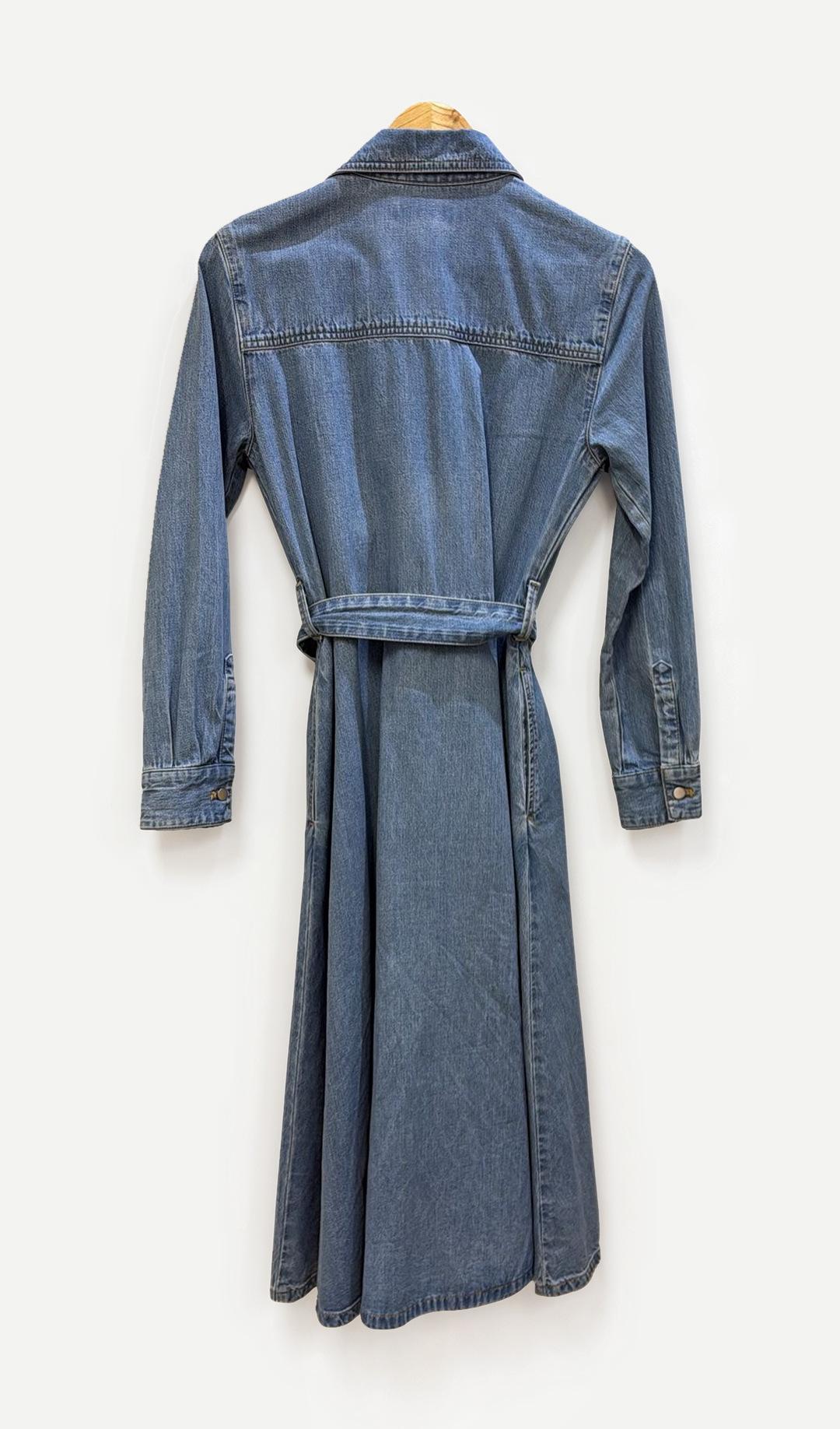 Country Road Blue Denim Shirt Dress 4 thumbnail 2